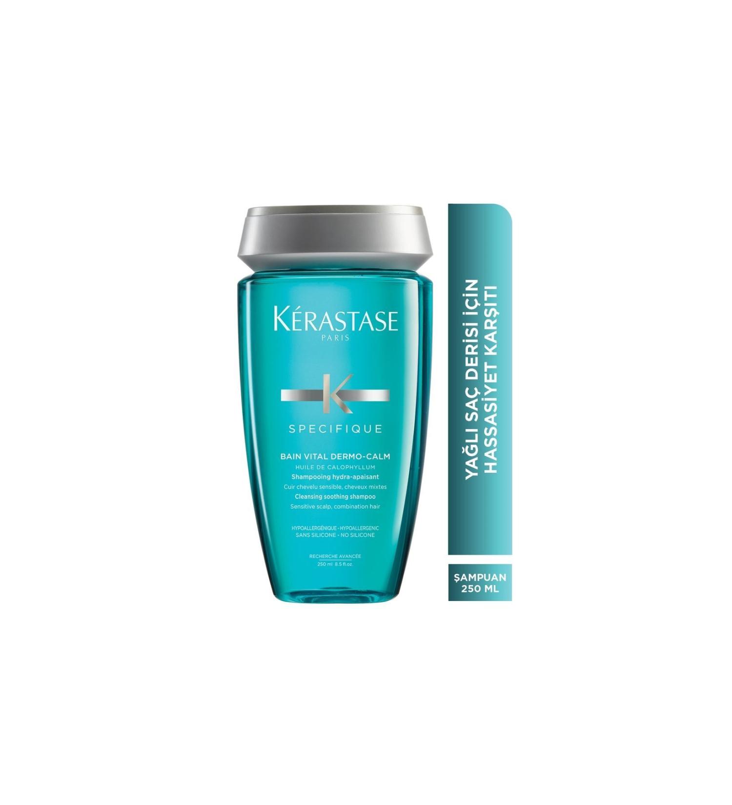 Kerastase Specifique Bain Vital Dermo Calm-Sensitive Hair and Scalp and Soothing Shampoo 250ml CYT64794
