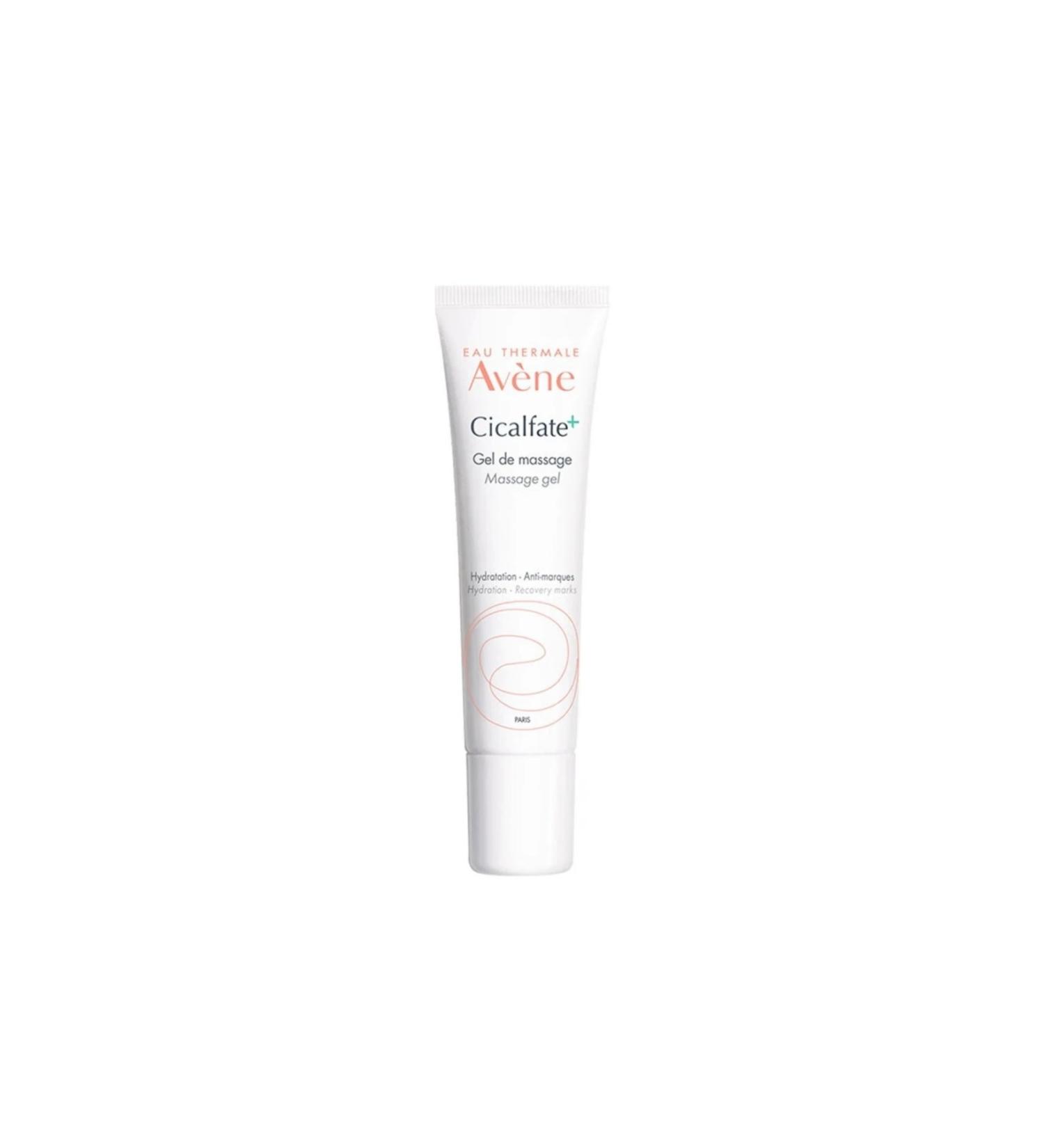Avene Cicalfate+ Massage Gel 30 ml Helps to Reduce Scars Due to Skin Imperfections