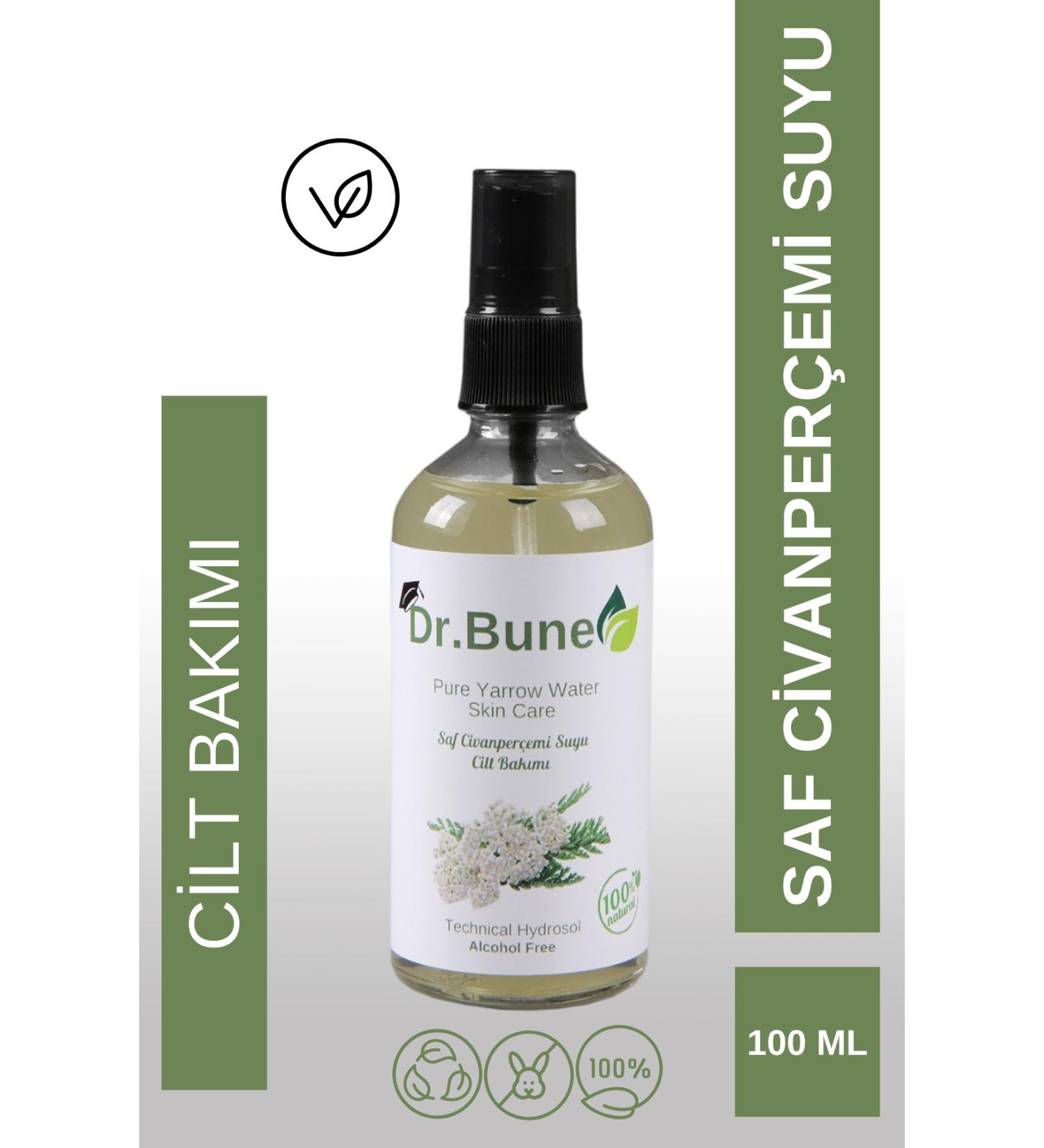 Dr Bune Yarrow Water Anti-Wrinkle Skin Care Tonic 0 Natural and Pure 100 ml