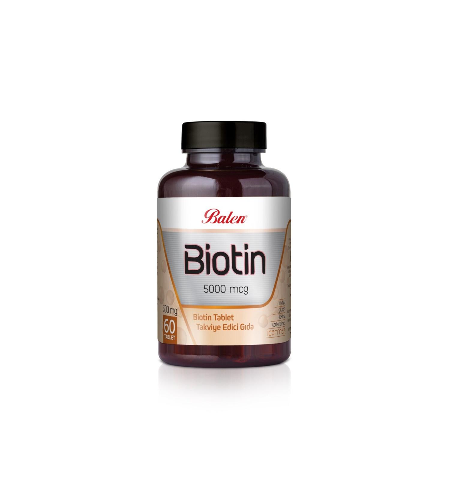 Natural Choice Balen Biotin 300 mg X 60 Tablets