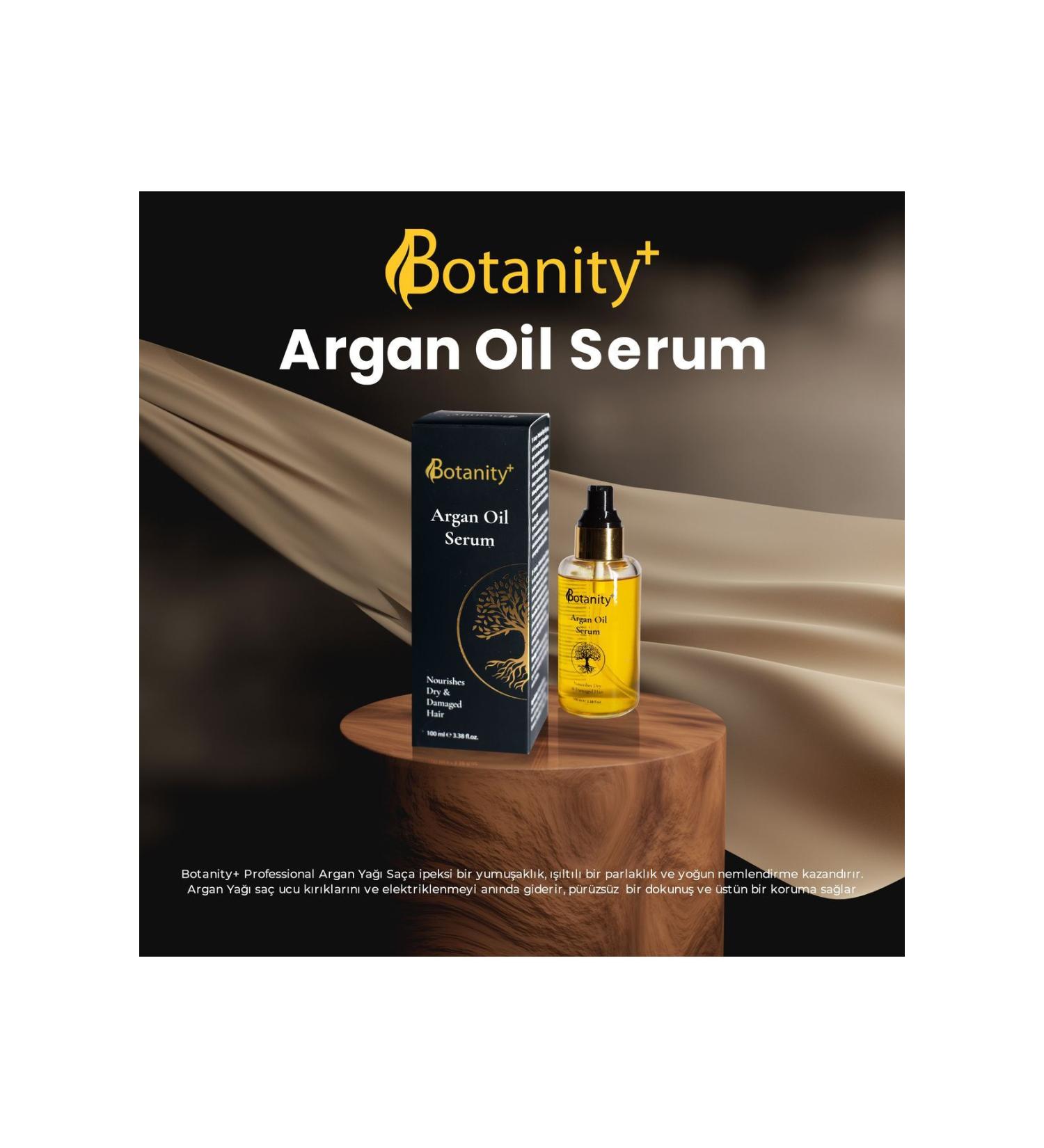 BOTANITY Botanity+ Nourishing Hair Serum with Argan Oil 100 Ml - Buy Online on GoSupps.com