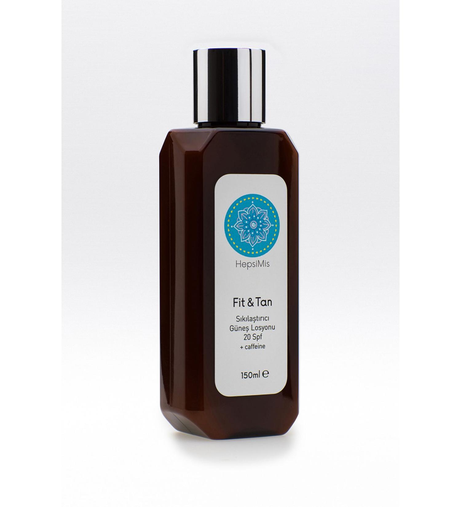 HepsiMis Fit & Tan Firming Sun Lotion 20 Spf + Caffeine