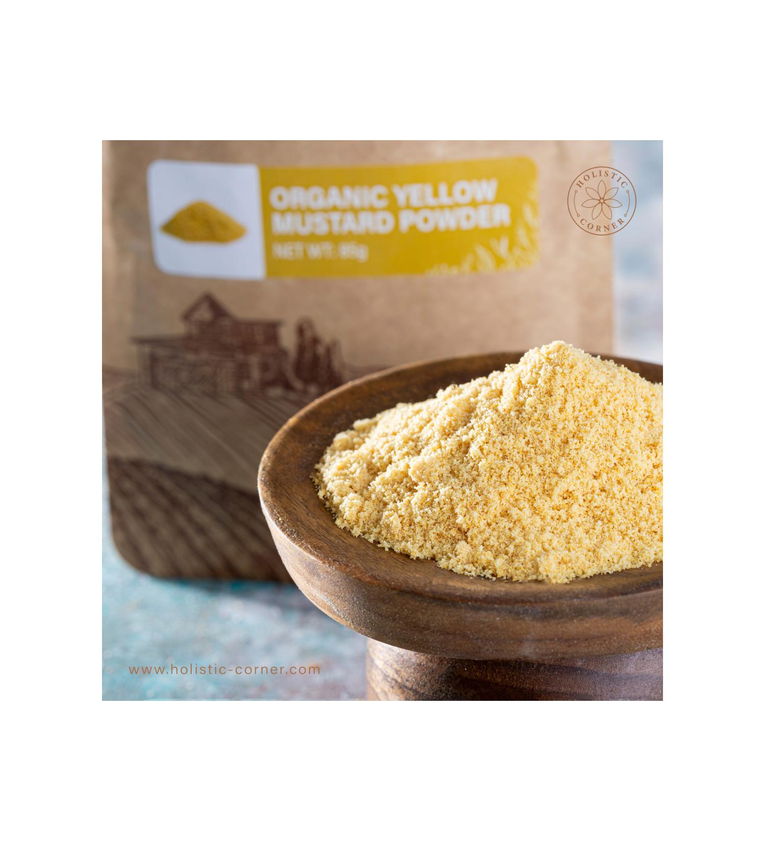 Holistic Corner Organic Yellow Mustard Powder | 85g