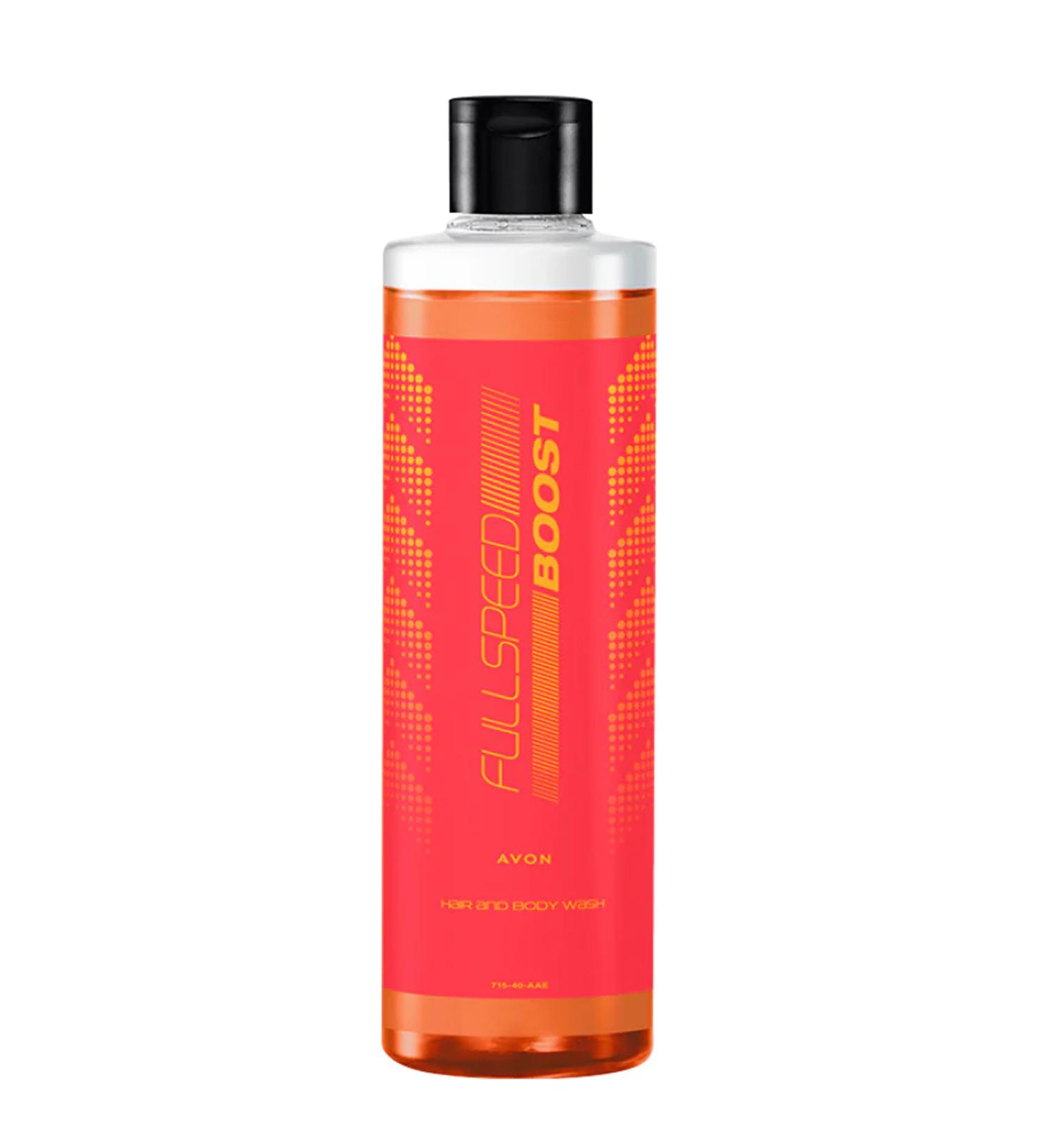 Avon Full Speed Boost Hair and Body Shampoo for Men 250 Ml.