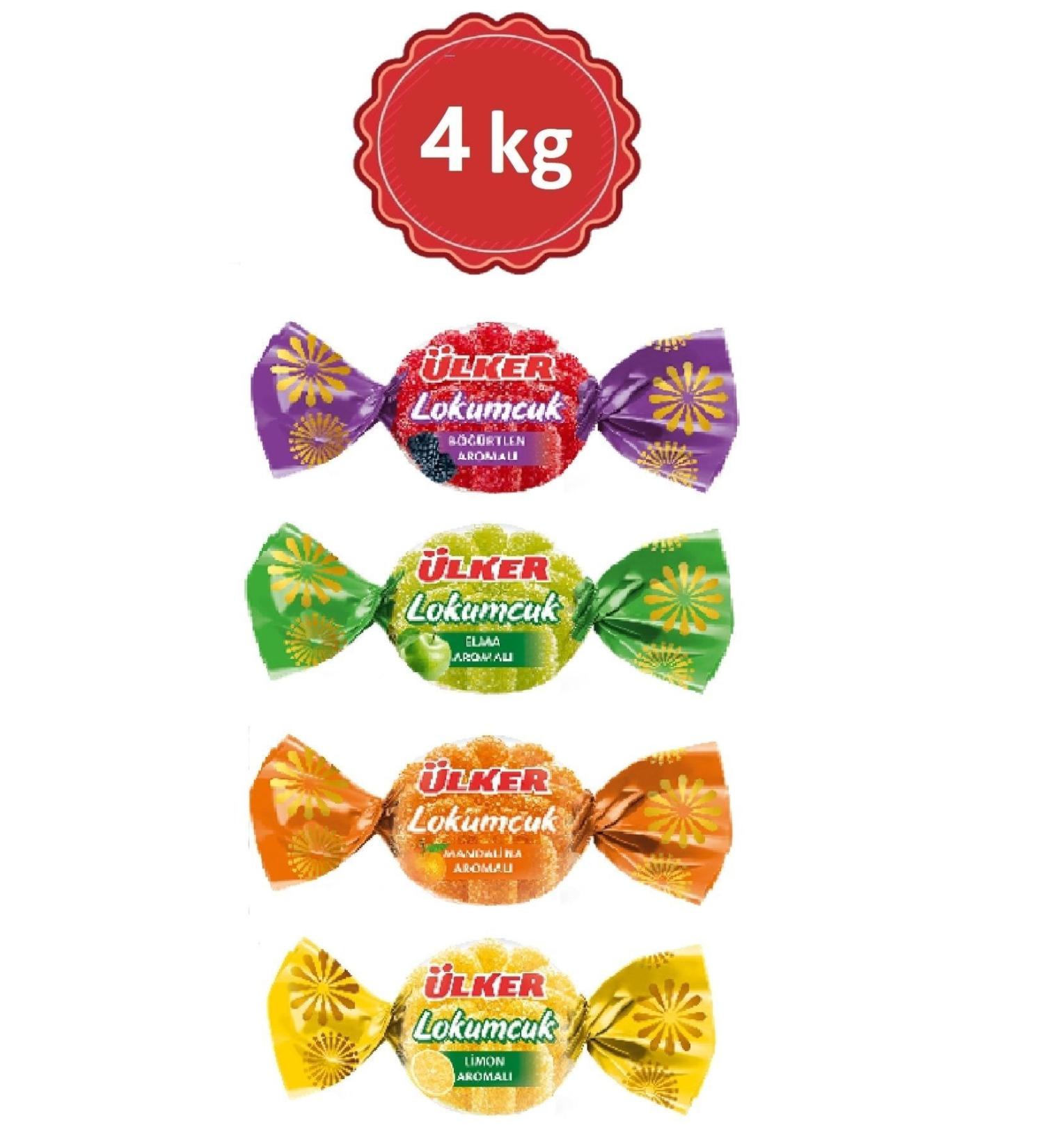 Ulker Mixed Turkish Delight Holiday Package 4 Kg