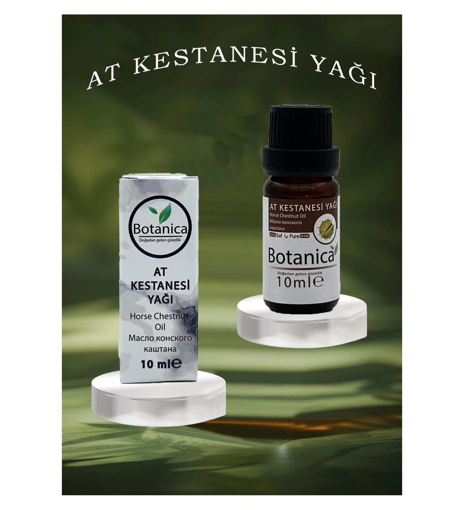 botanica Horse Chestnut Oil - Aesculus Hippocastanum - Hair Care Massage Oil 10 Ml