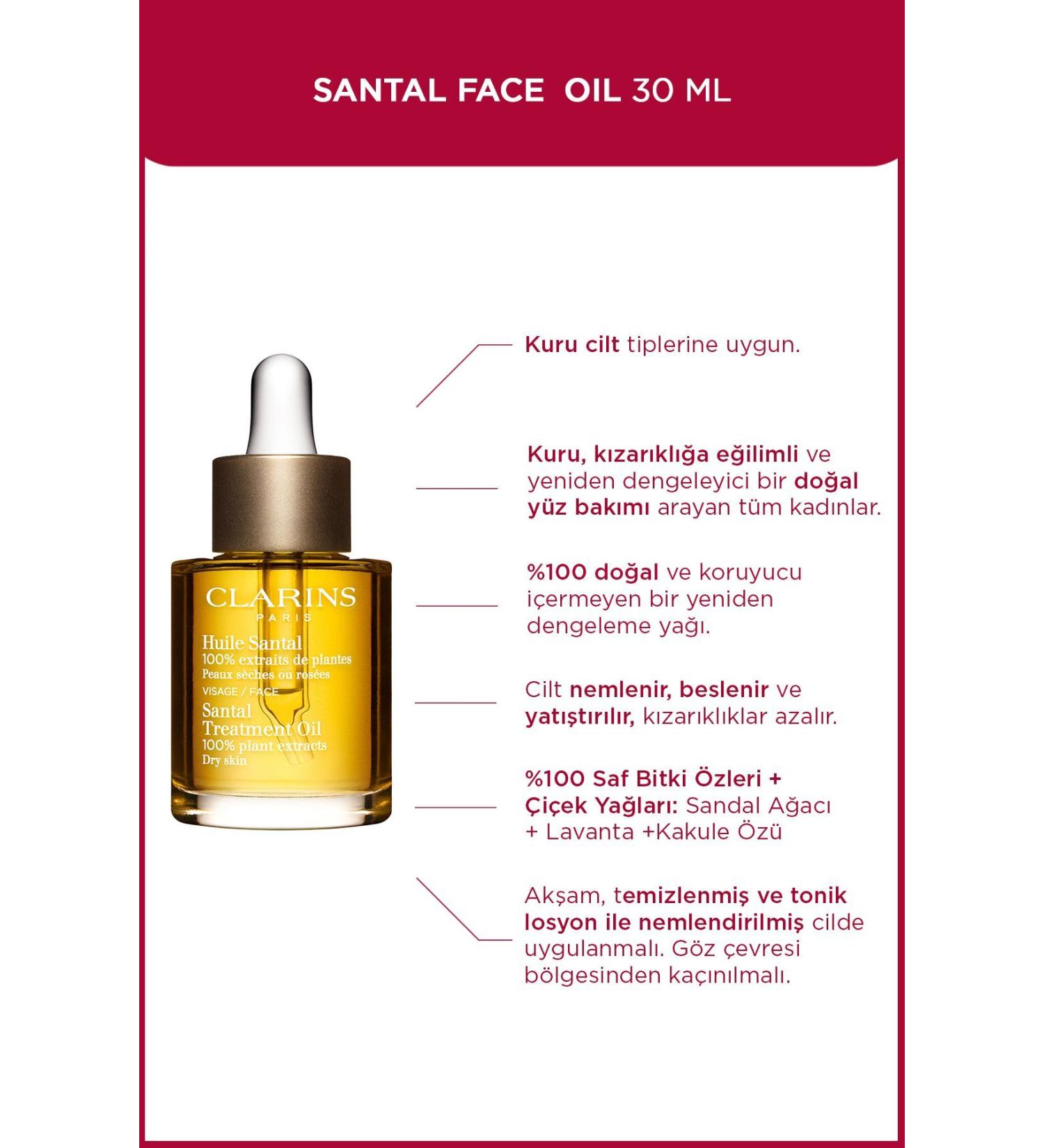 Clarins Nourishing and Soothing Oil Facial Care Oil for Dry or Reddened Skin 40ml - Buy Online on GoSupps.com