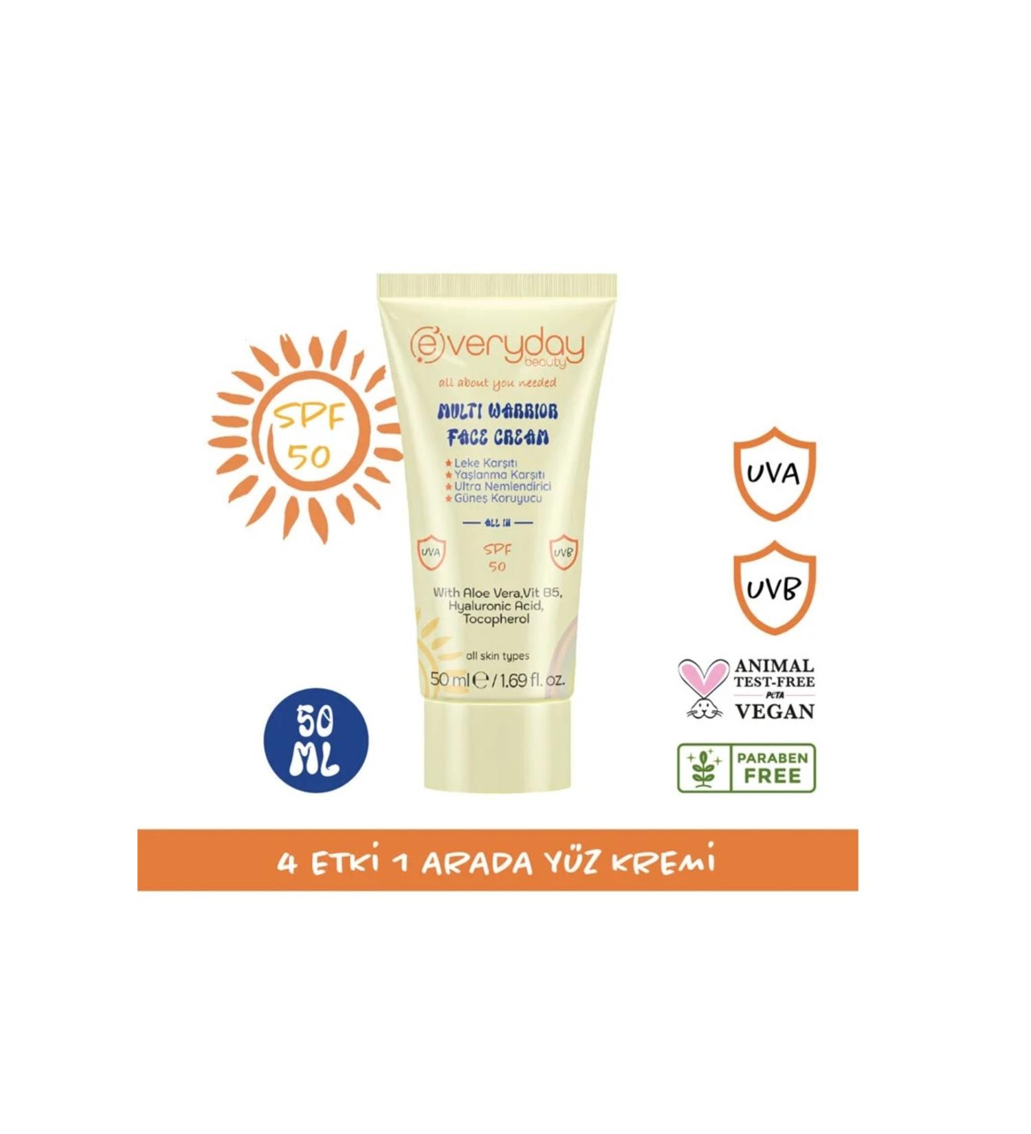 Everyday Beauty Multi Warrior 4 Effects in 1 Face Cream 50 ml