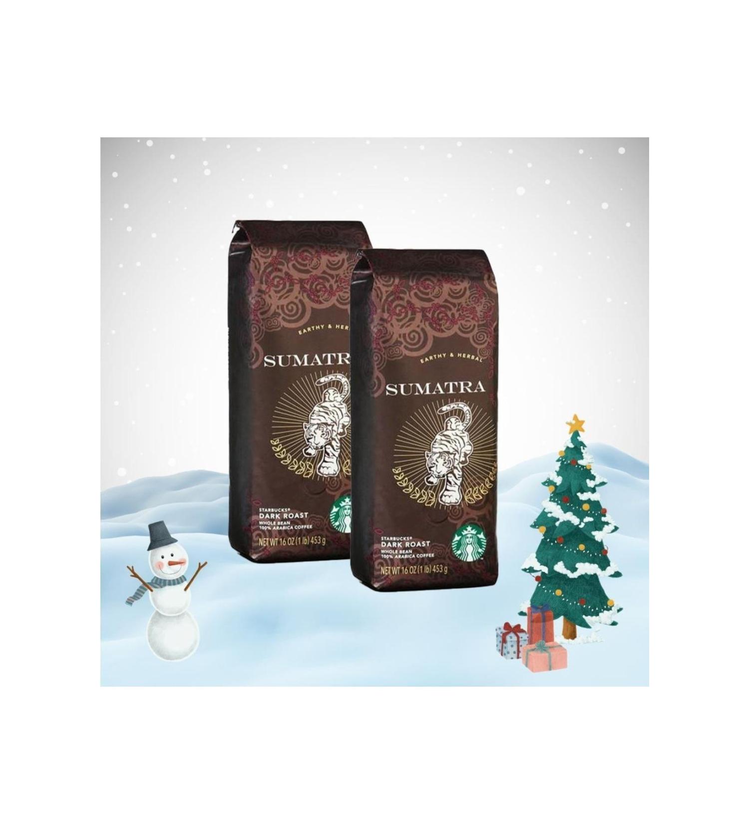 Starbucks New Year Package Sumatra Bean Coffee 250 Gr X 2