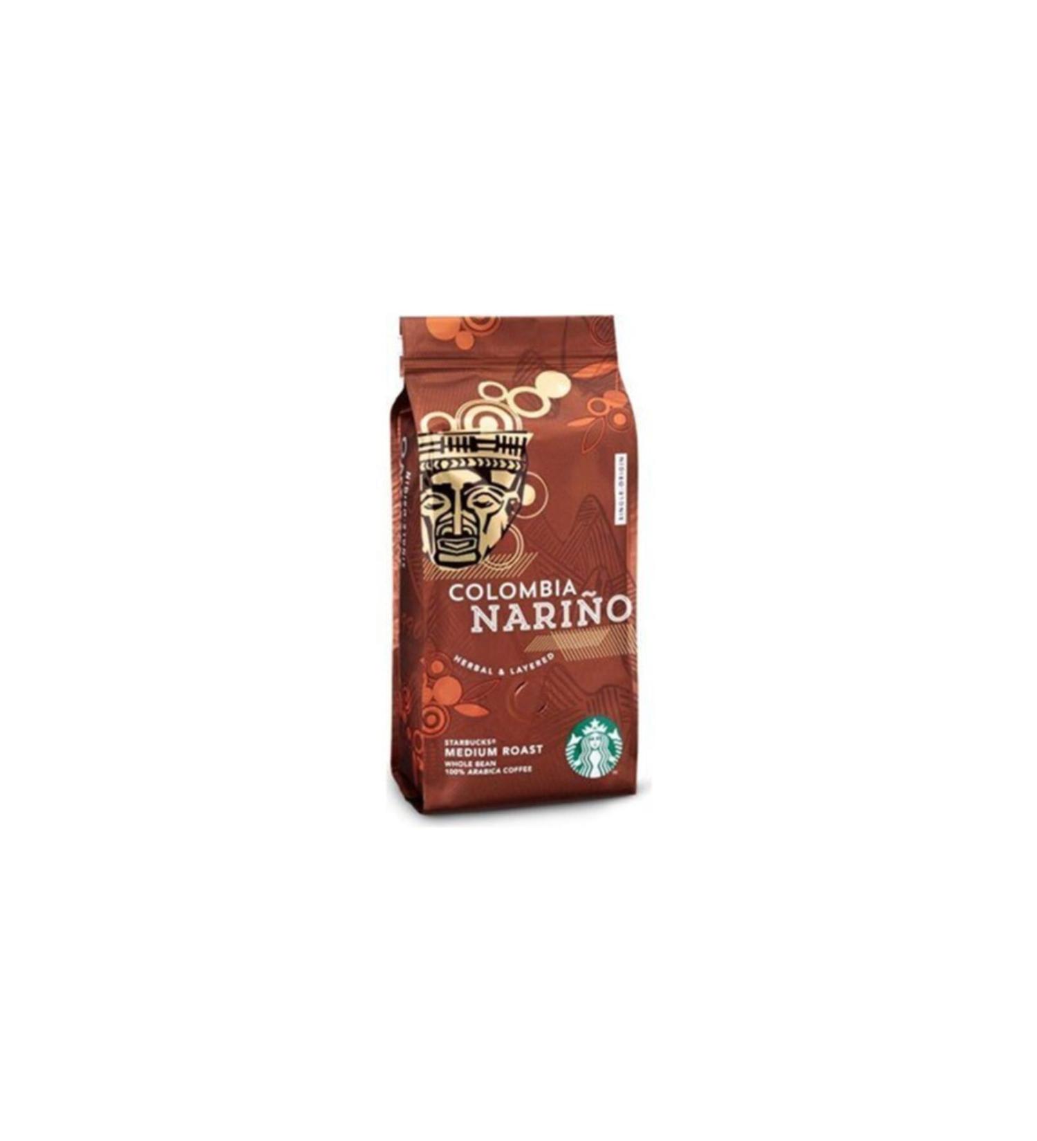 Starbucks Colombia Narino 250 G Bean Filter Coffee