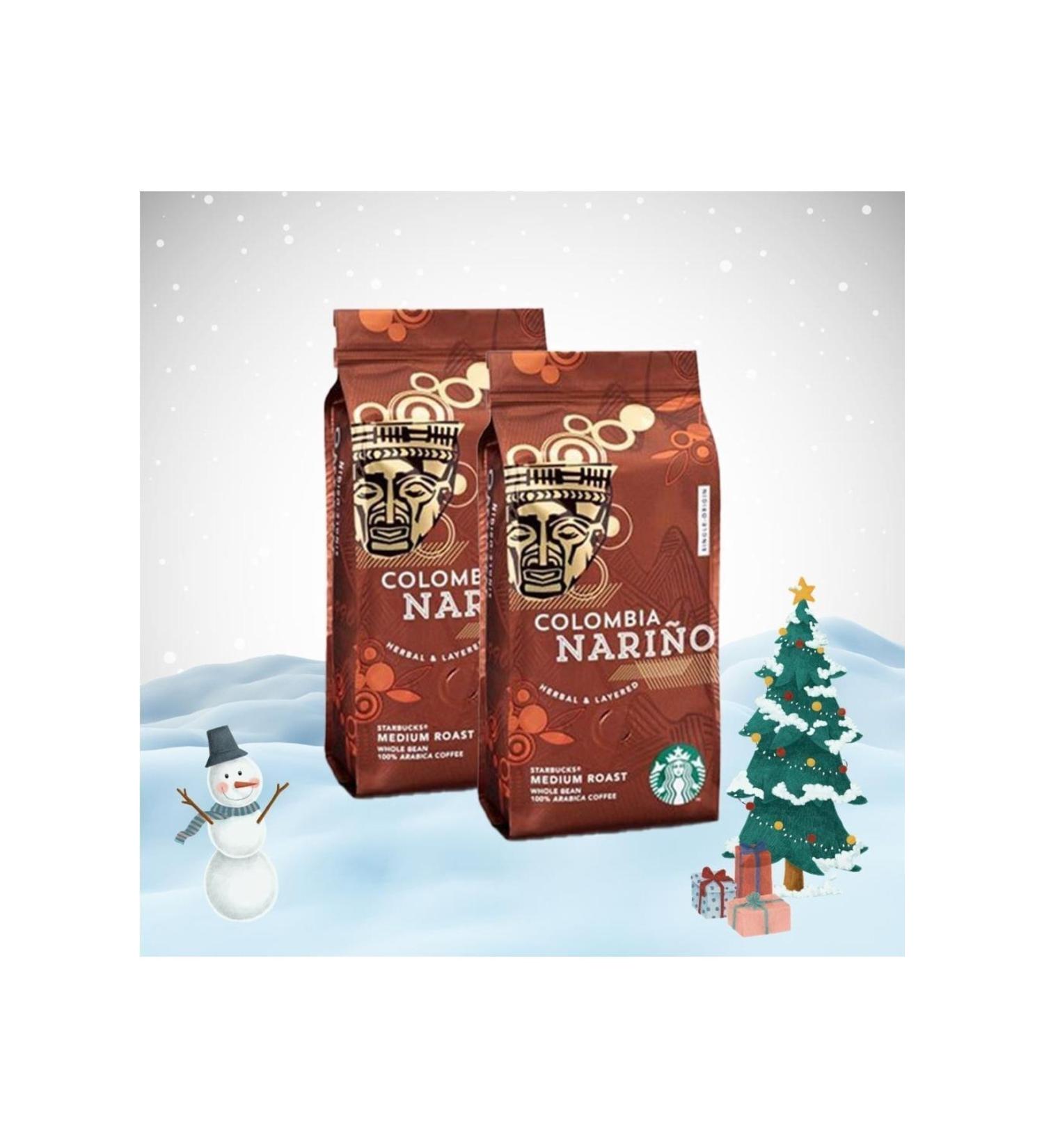 Starbucks New Year Package Colombia Narino Bean Coffee 250 Gr X 2