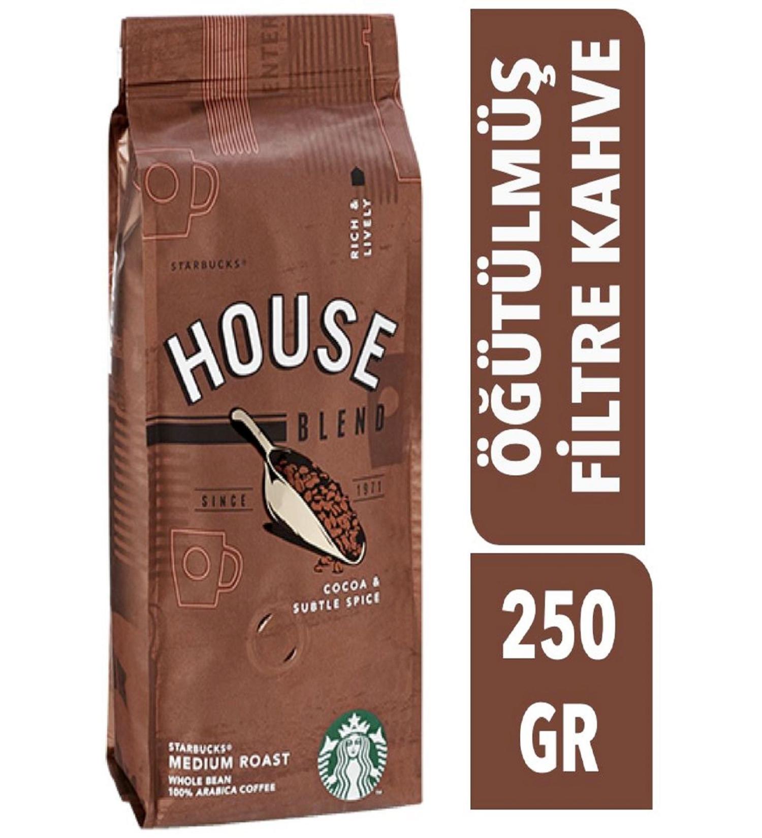 Starbucks House Blend Ground Coffee 250 gr