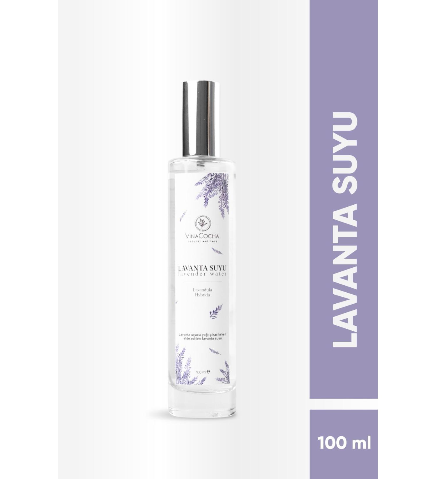 Vinacocha Lavender Water 0 Natural And Pure Anti-Large Pores Revitalizing Nourishing Toner 100 ml - Buy Online on GoSupps.com