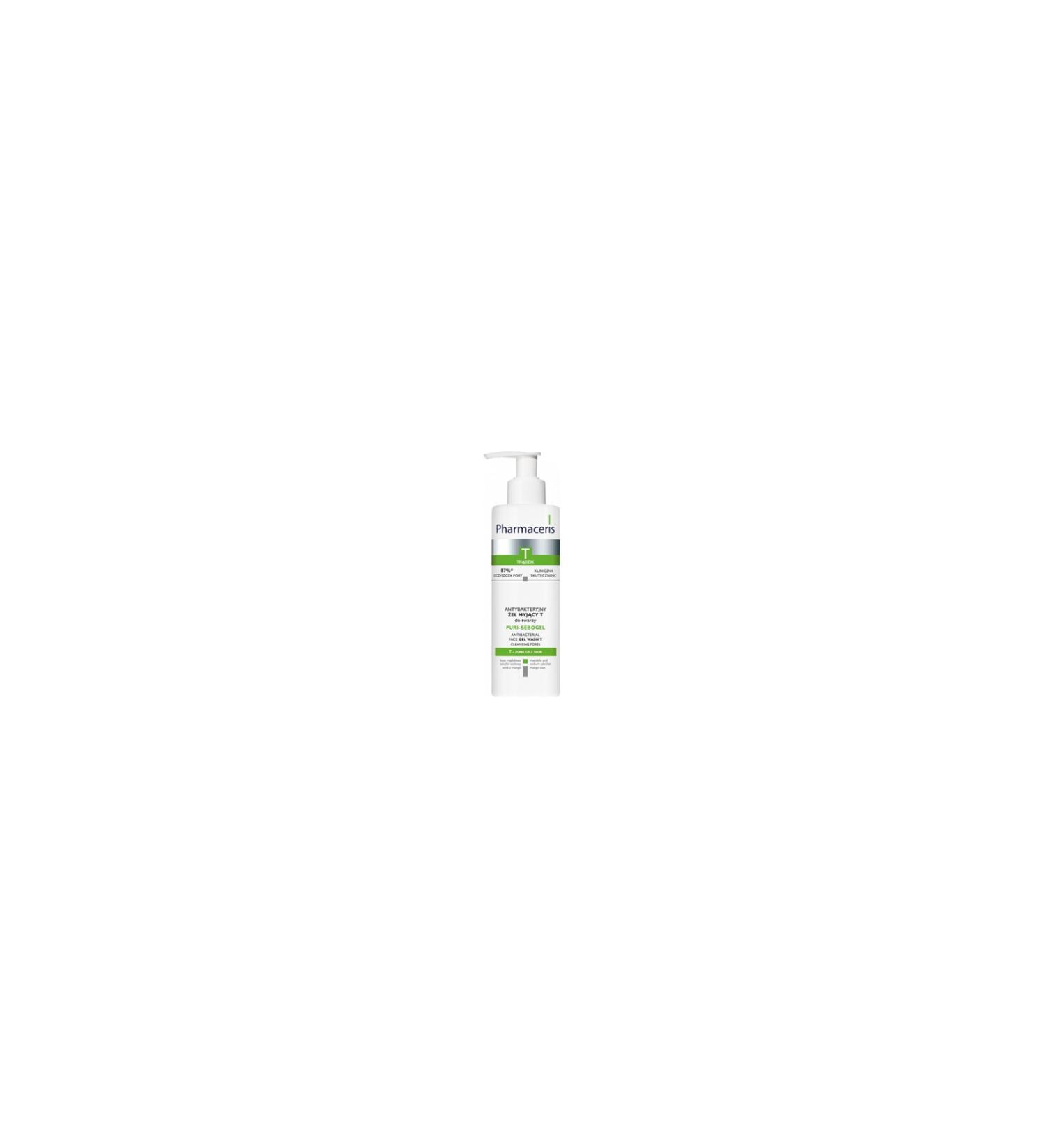 sommeow Pharmaceris T Puri-sebogel antibacterial Facial Gel Wast T 190 ml