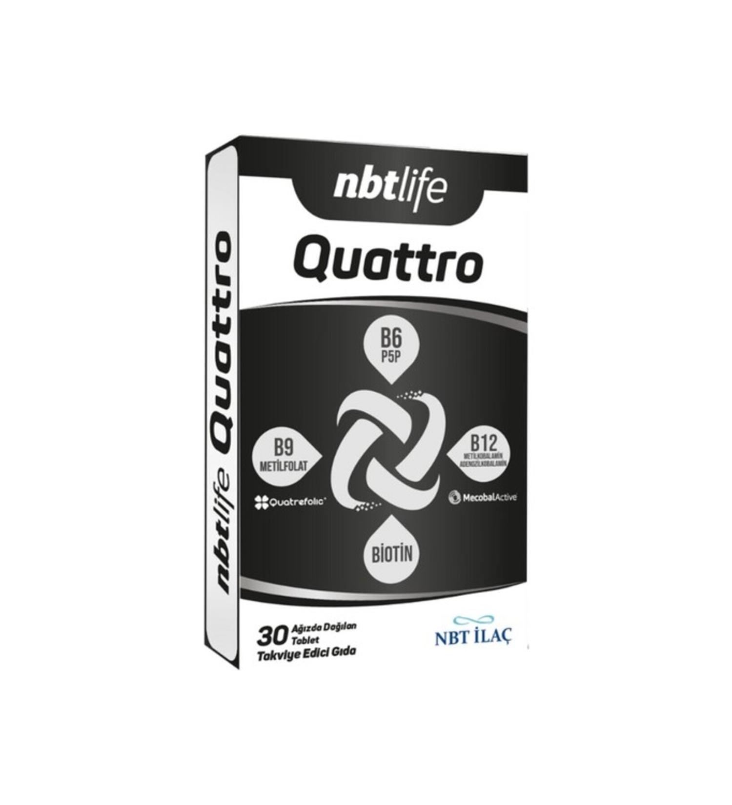 NBT Life Life Quattro 30 Tablets