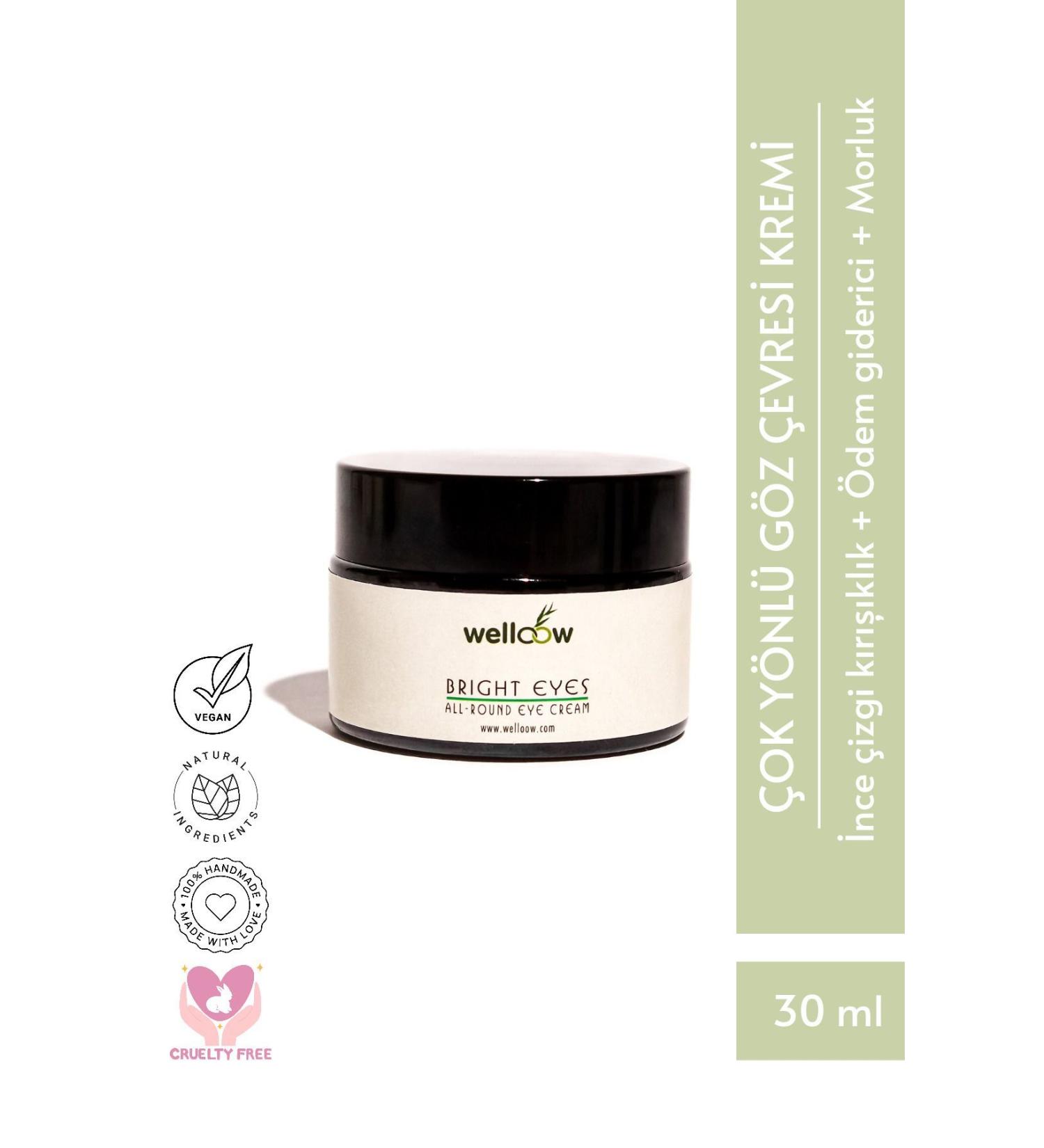 welloow Wellow Bright Eyes All-round Eye Cream | Versatile Eye Cream 30 ml - Buy Online on GoSupps.com