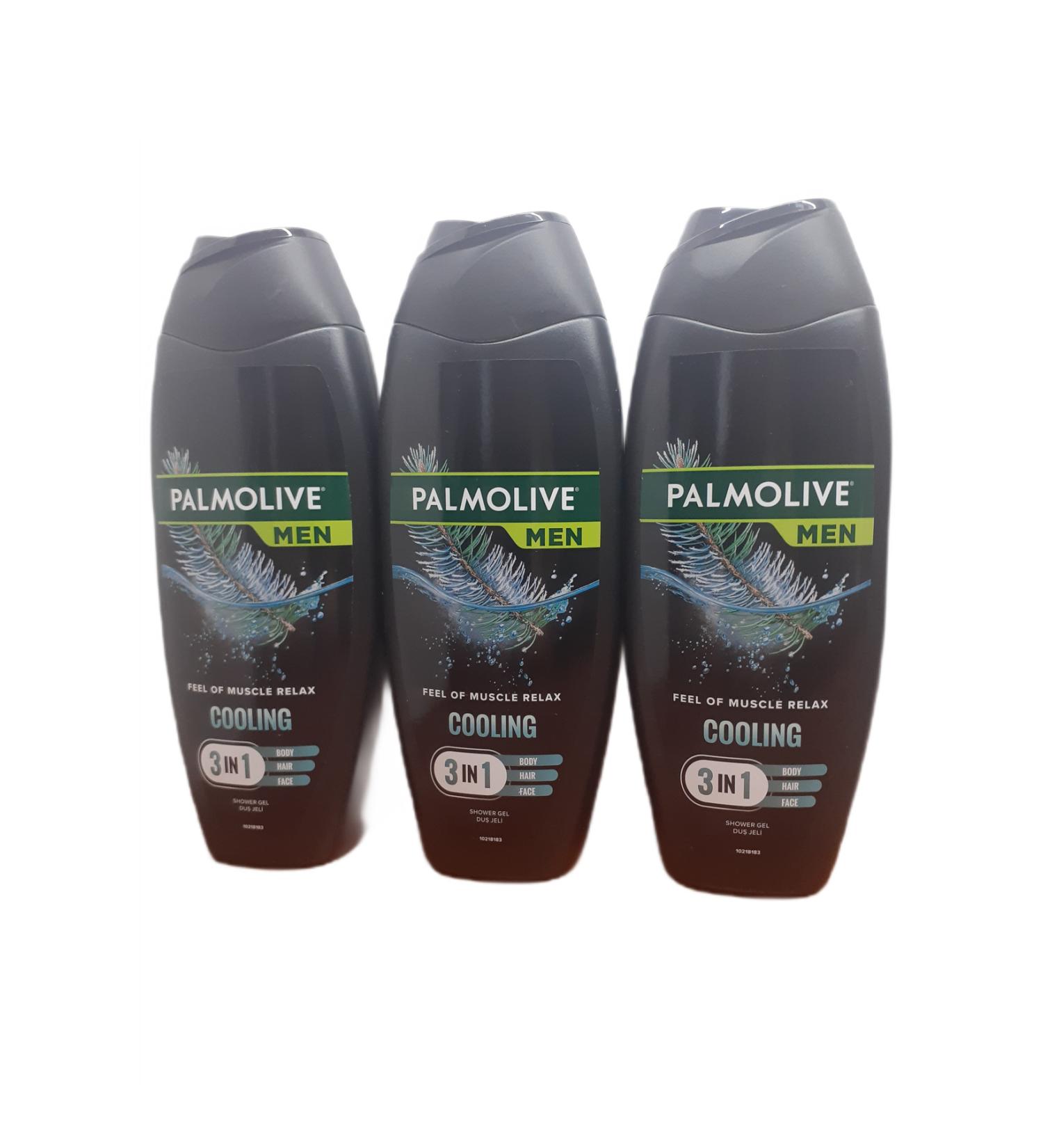 Palmolive PALMOL VE MEN COOLING 3 IN 1 SHOWER GEL 500 ML X 3 PCS