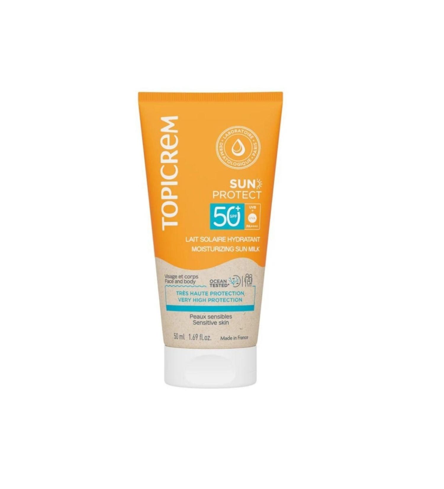 Topicrem TOPICREM SUN PROTECT MOISTURIZING SUN MILK SPF50+ 50 ML