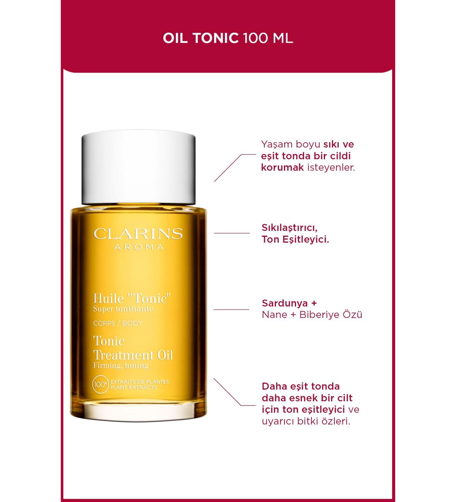 Clarins TONIC TREATMENT OIL 100 ML TONIC TREATMENT OIL DEMBA5129