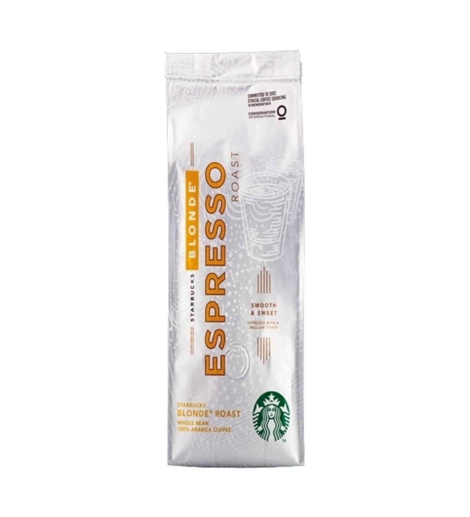 Starbucks Blonde Espresso Roast 250 Gr Coffee Beans