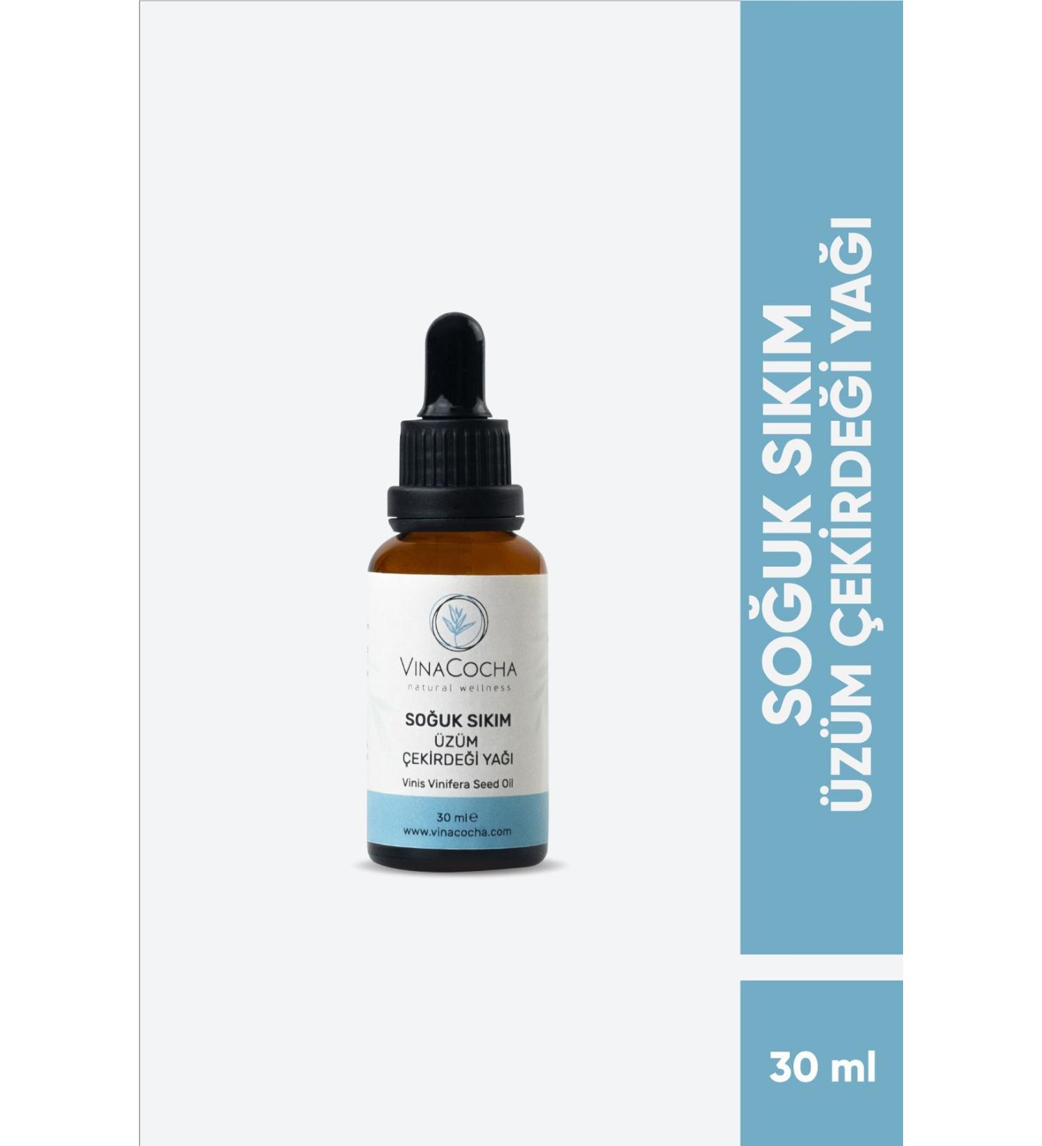 Vinacocha Cold Pressed Grape Seed Oil - Buy Online on GoSupps.com