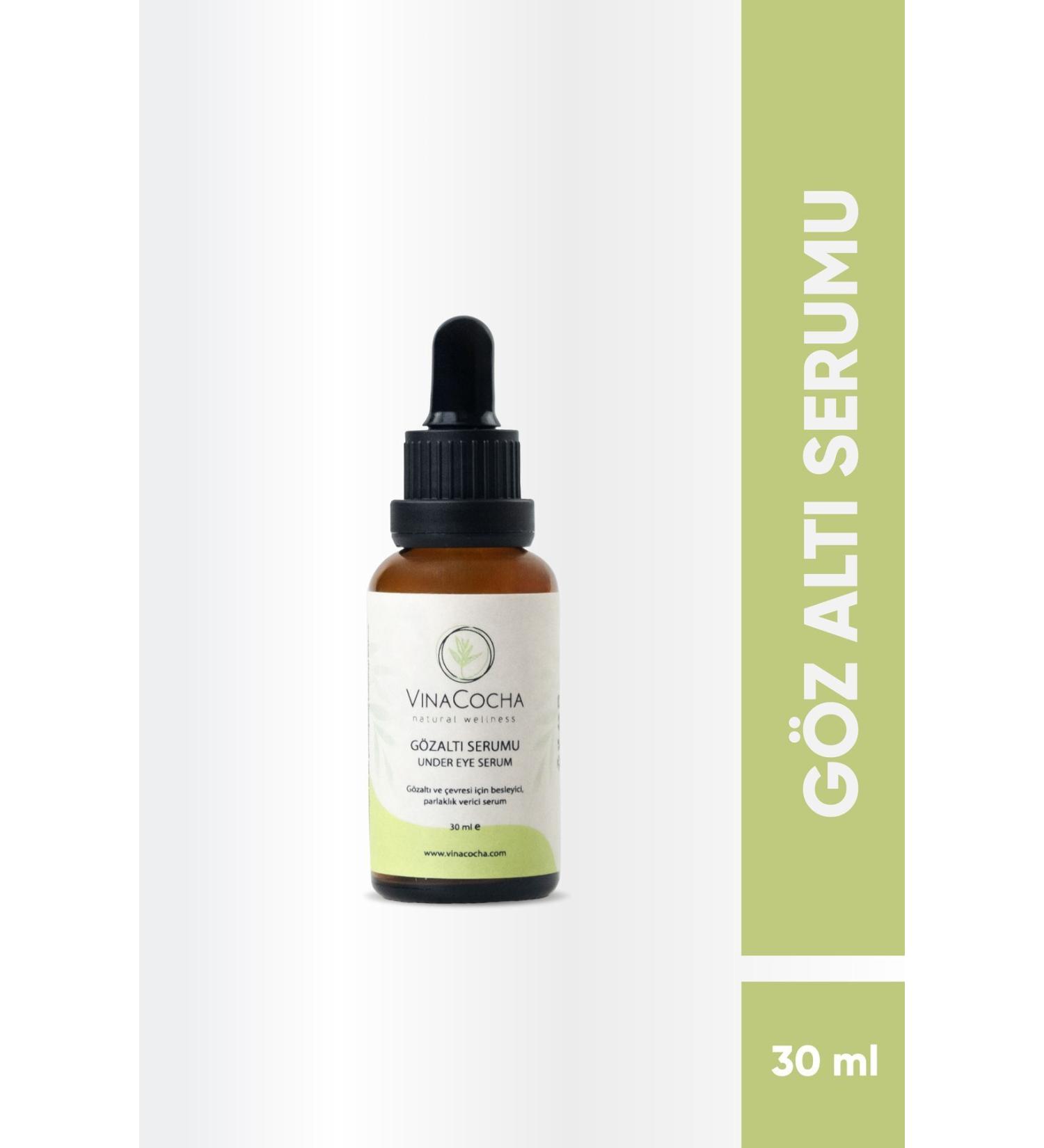 Vinacocha Dark Circles Color Equalizer Eye Contour Anti-Wrinkle Care Serum (30 ml) - Buy Online on GoSupps.com