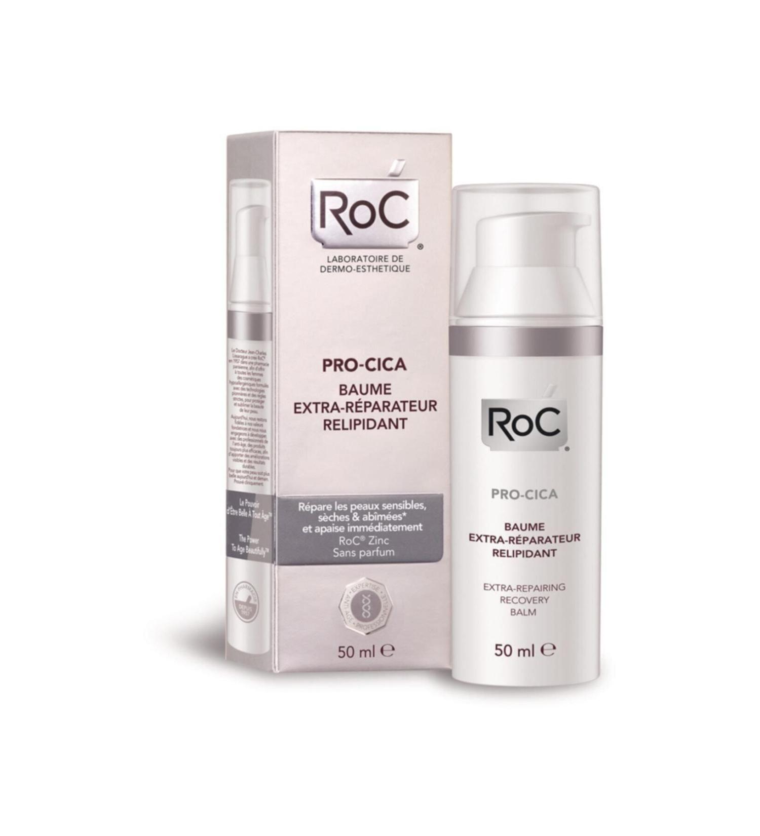 Roc Intensive Moisturizing Cream for Dry and Sensitive Skin - Pro Cica 50 Ml 3574661102573