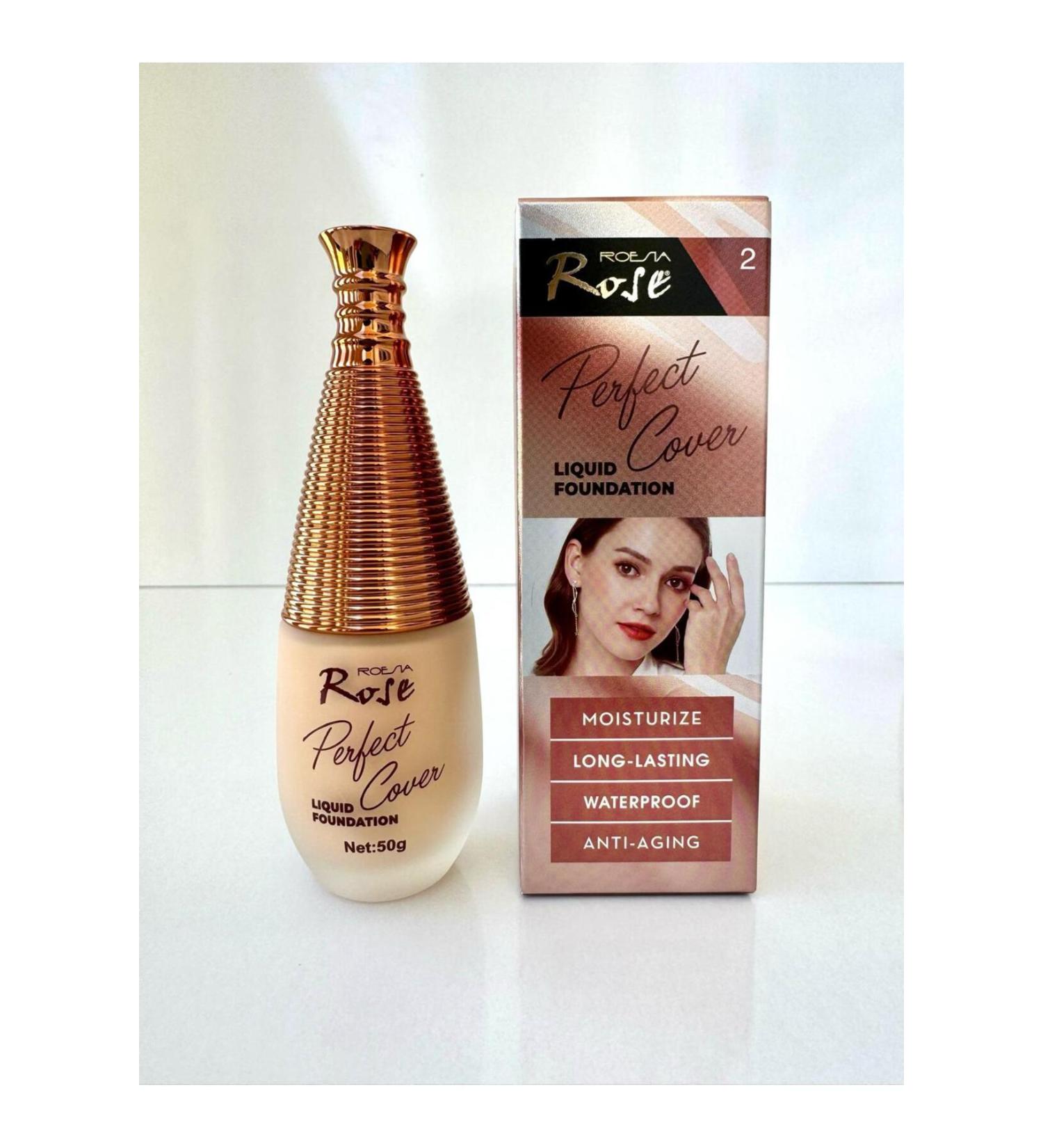 Roesia Rose Cosmetics Rose Perfeckt Cover Liquid Foundation