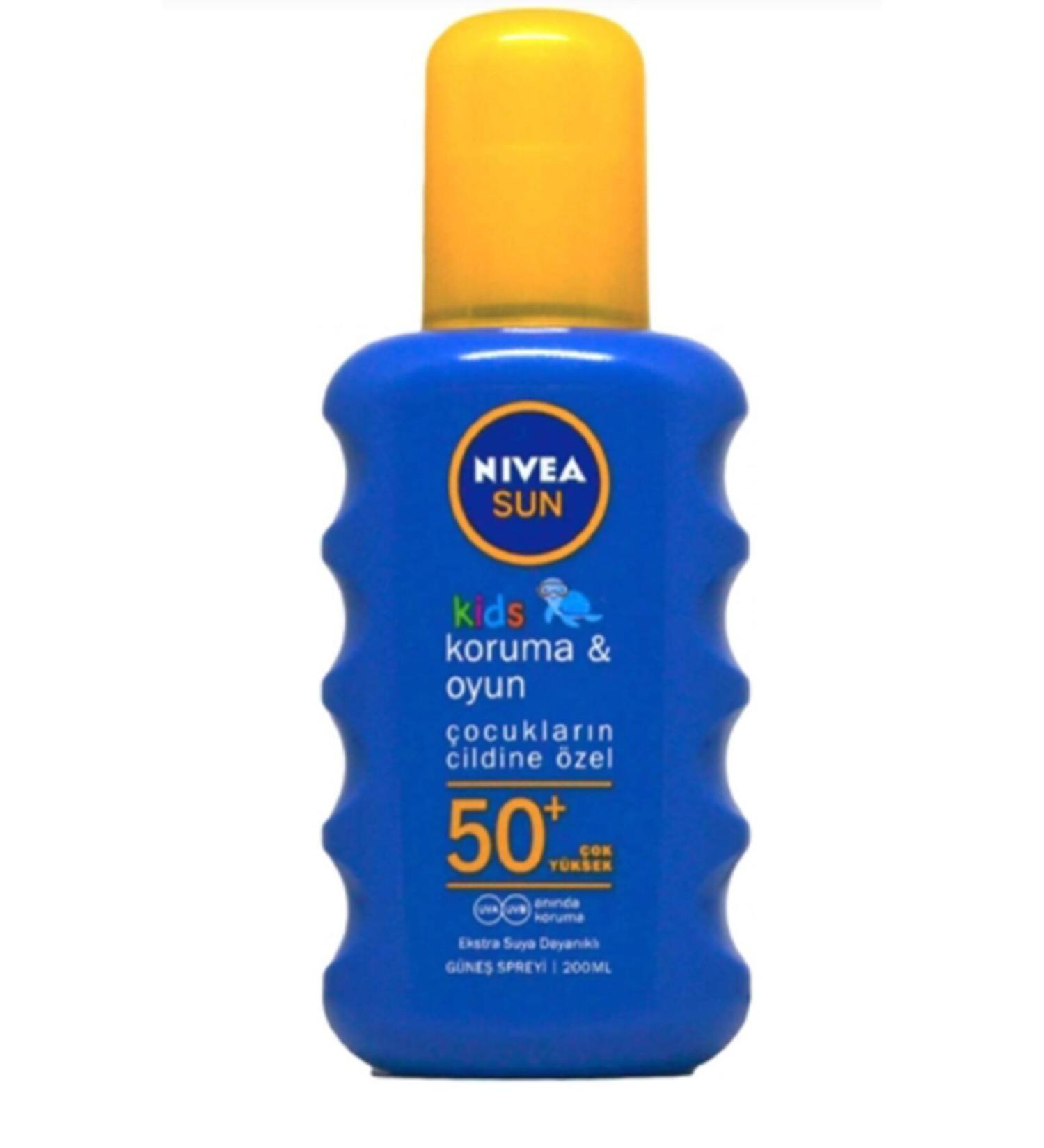 NIVEA Sun Kids Caring Children's Sun Spray 50+ Spf 200 ml