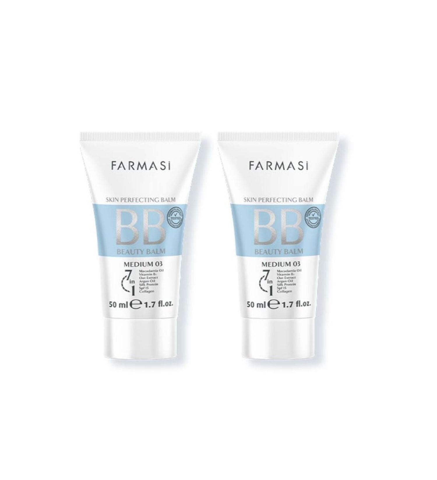 Farmasi Double Bb Cream Medium 50 ml 03