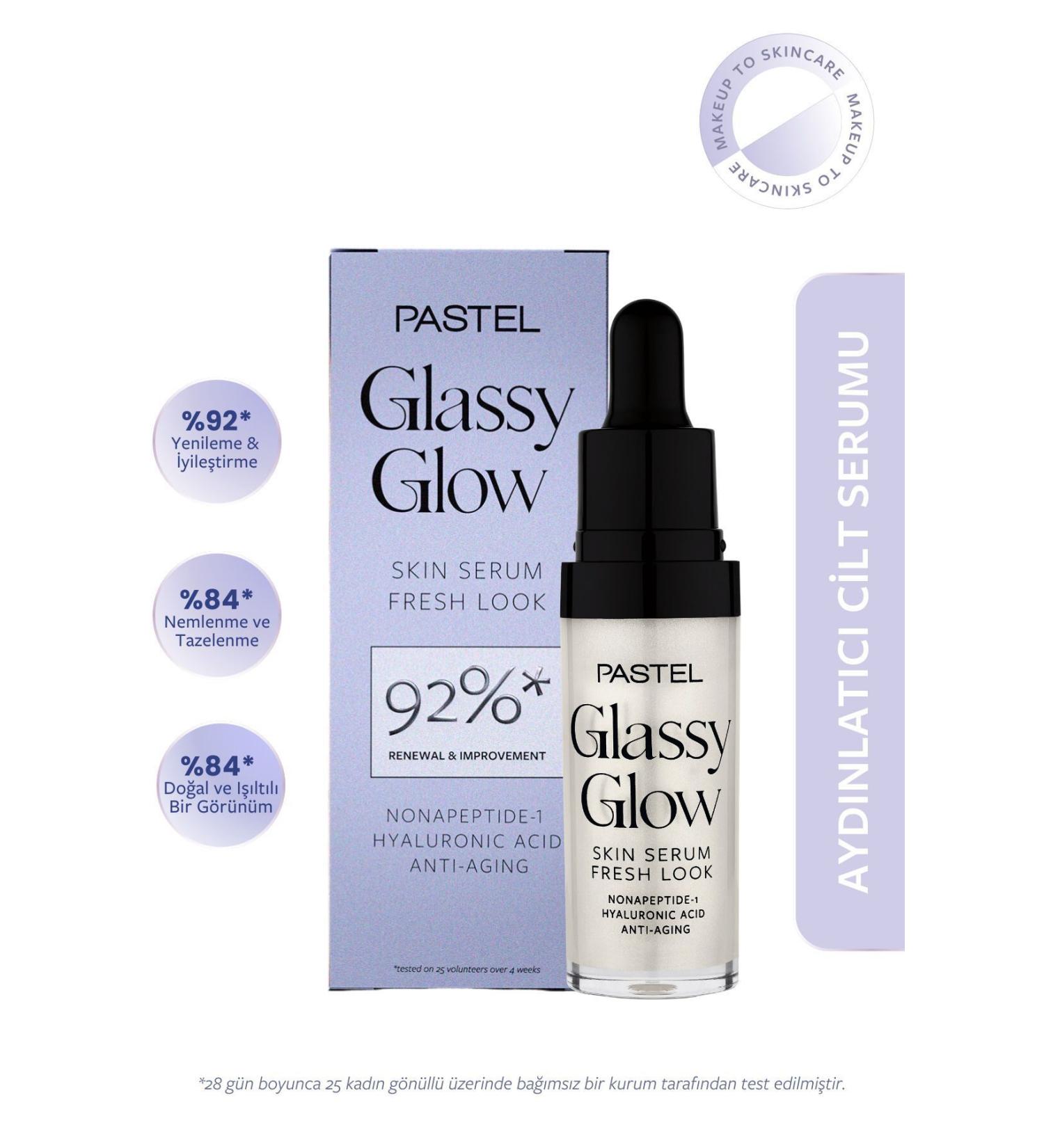 Pastel Skin Instantly Provides a Natural and Shining Appearance and Renews Glassy Glow Skin Serum 15 ML - Buy Online on GoSupps.com