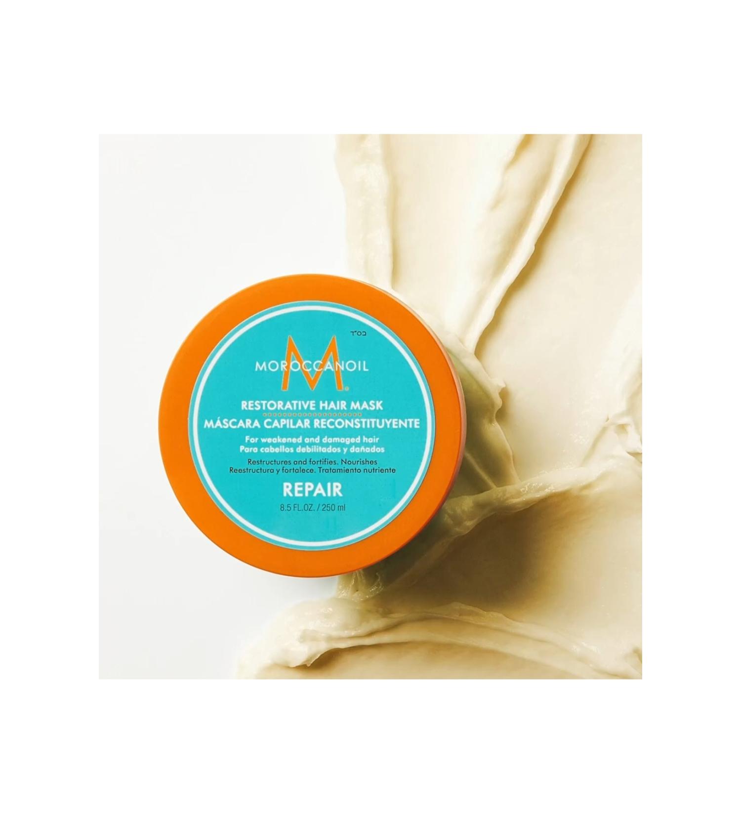 Moroccanoil Revitalizing Hair Mask that Increases Hair Elasticity: REPAIR 250ml 4ECBEAUTYDIFFERENCE