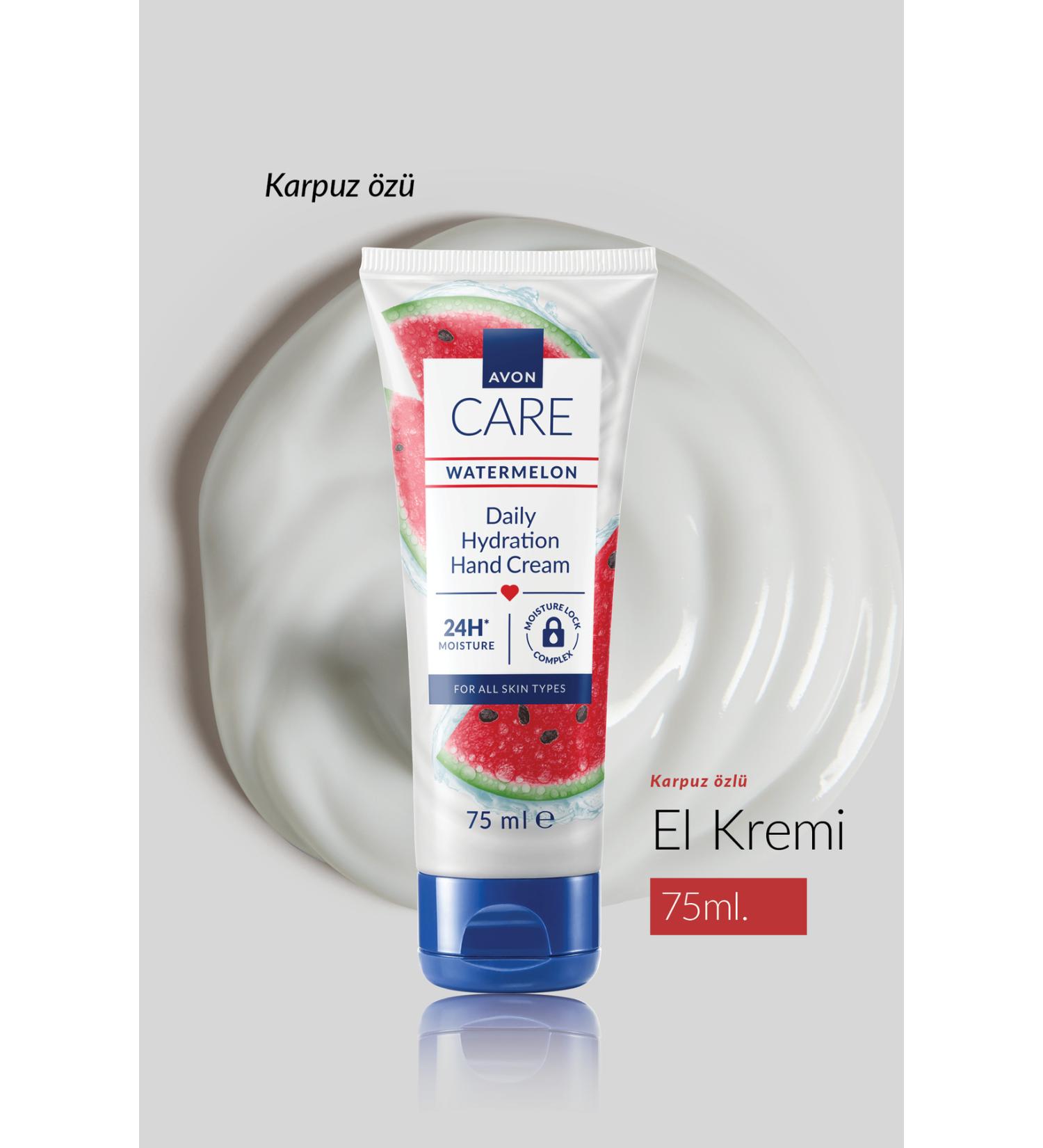 Avon Care Daily Hydration Watermelon Extract Daily Moisturizing Hand Cream 75ml - Buy Online on GoSupps.com