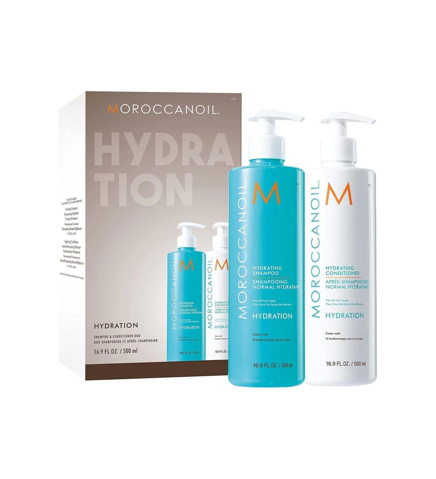 Moroccanoil Moisturizing Hair Care Shampoo 500ml Cream 500ml