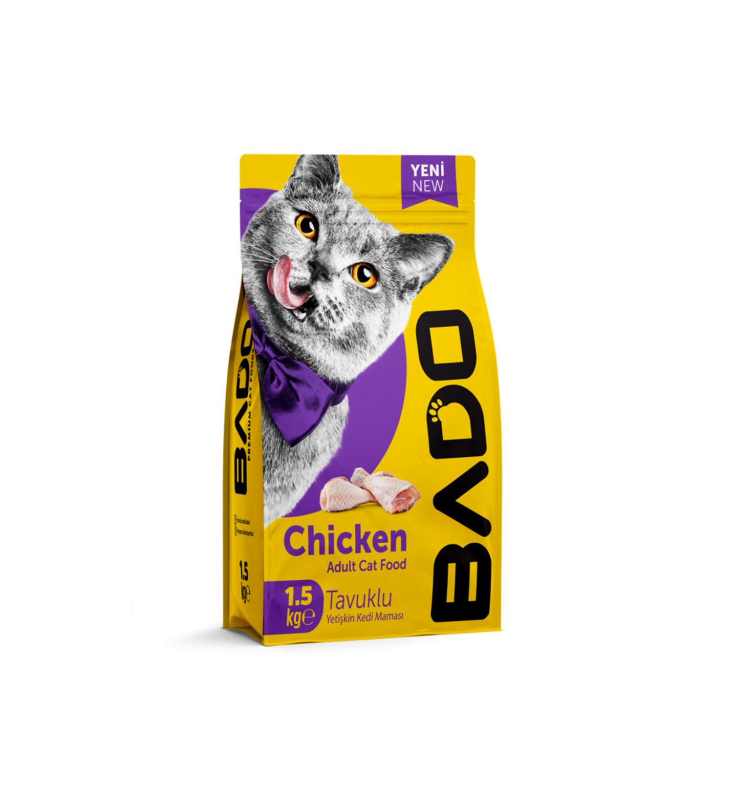 Bado Adult Cat Food Chicken Meat 1500gr