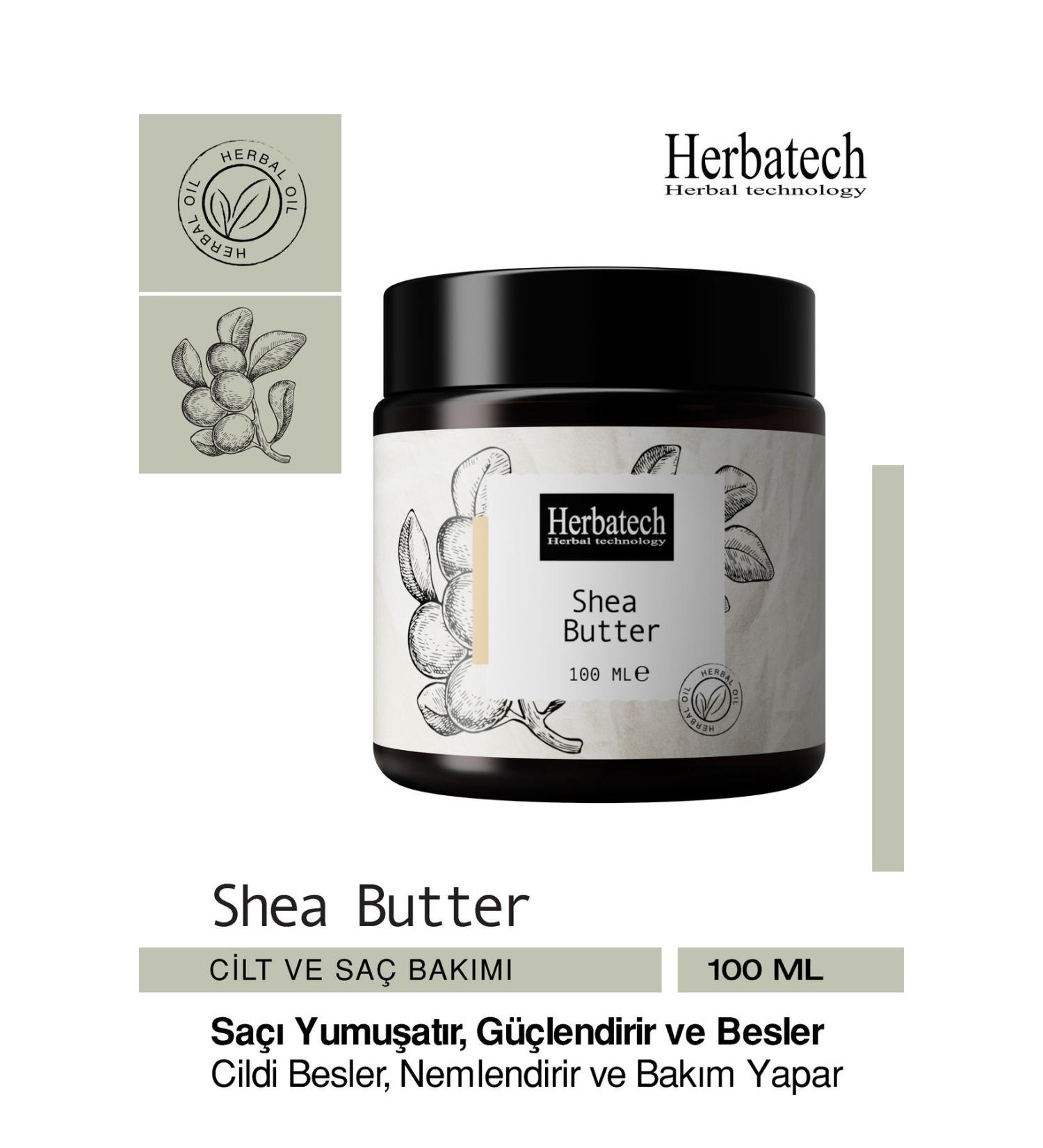 Herbatech She Butter Oil 100ml Moisturizing Skin Care and Hair Care Effective - Buy Online on GoSupps.com