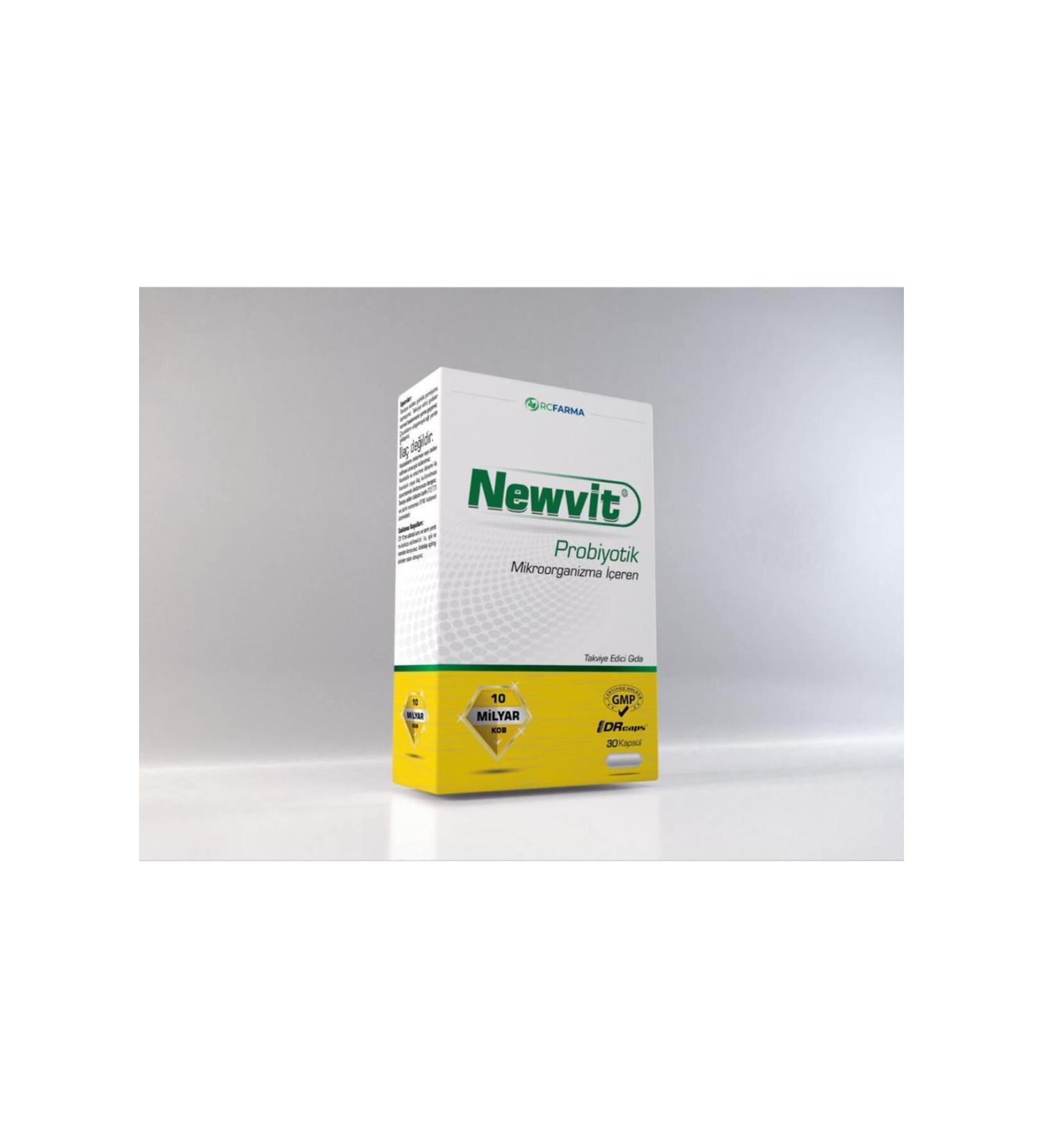 Rcfarma Newvit Probiotic 30 Capsules