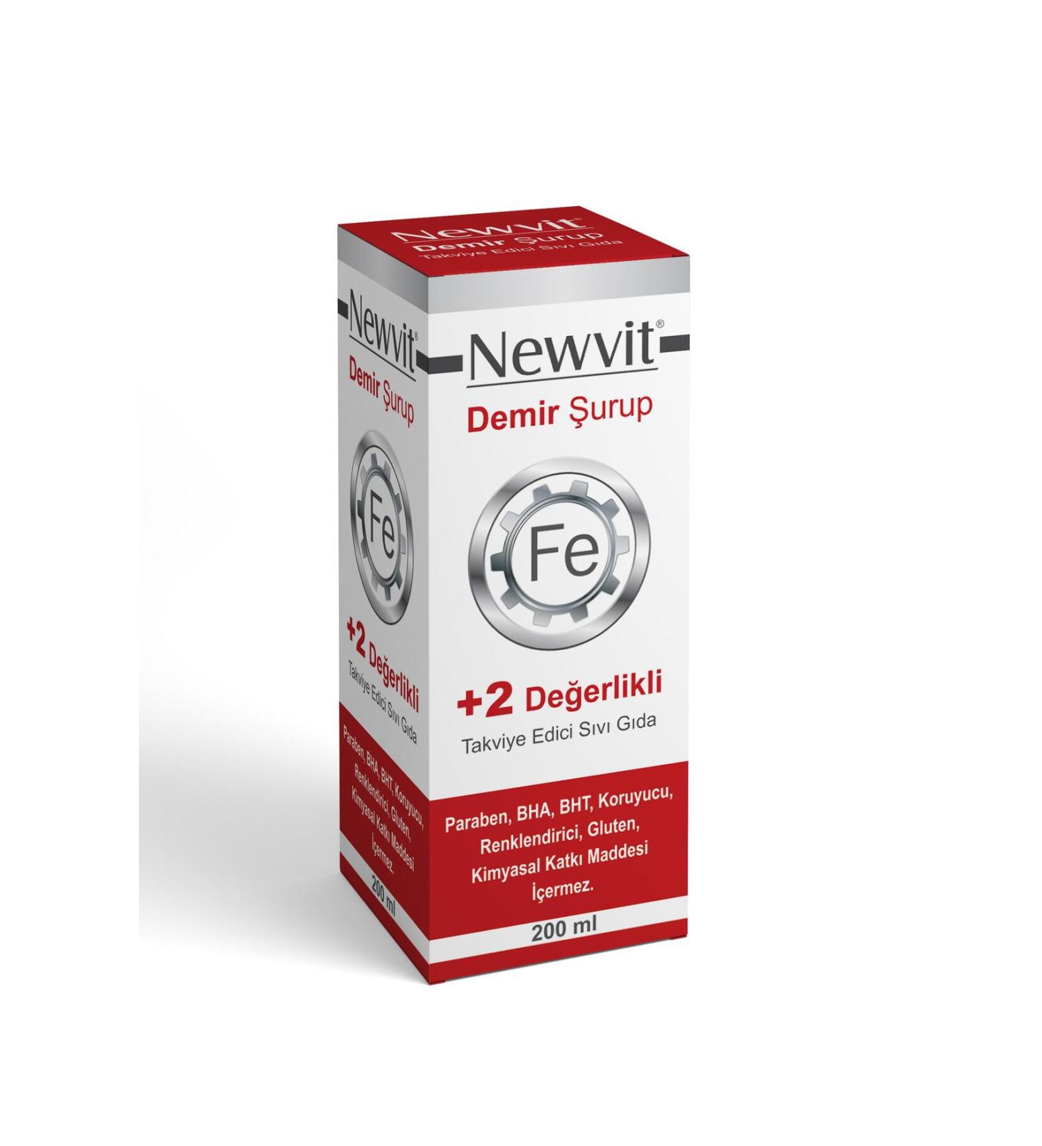 Rcfarma Newvit Iron Syrup 200 Ml