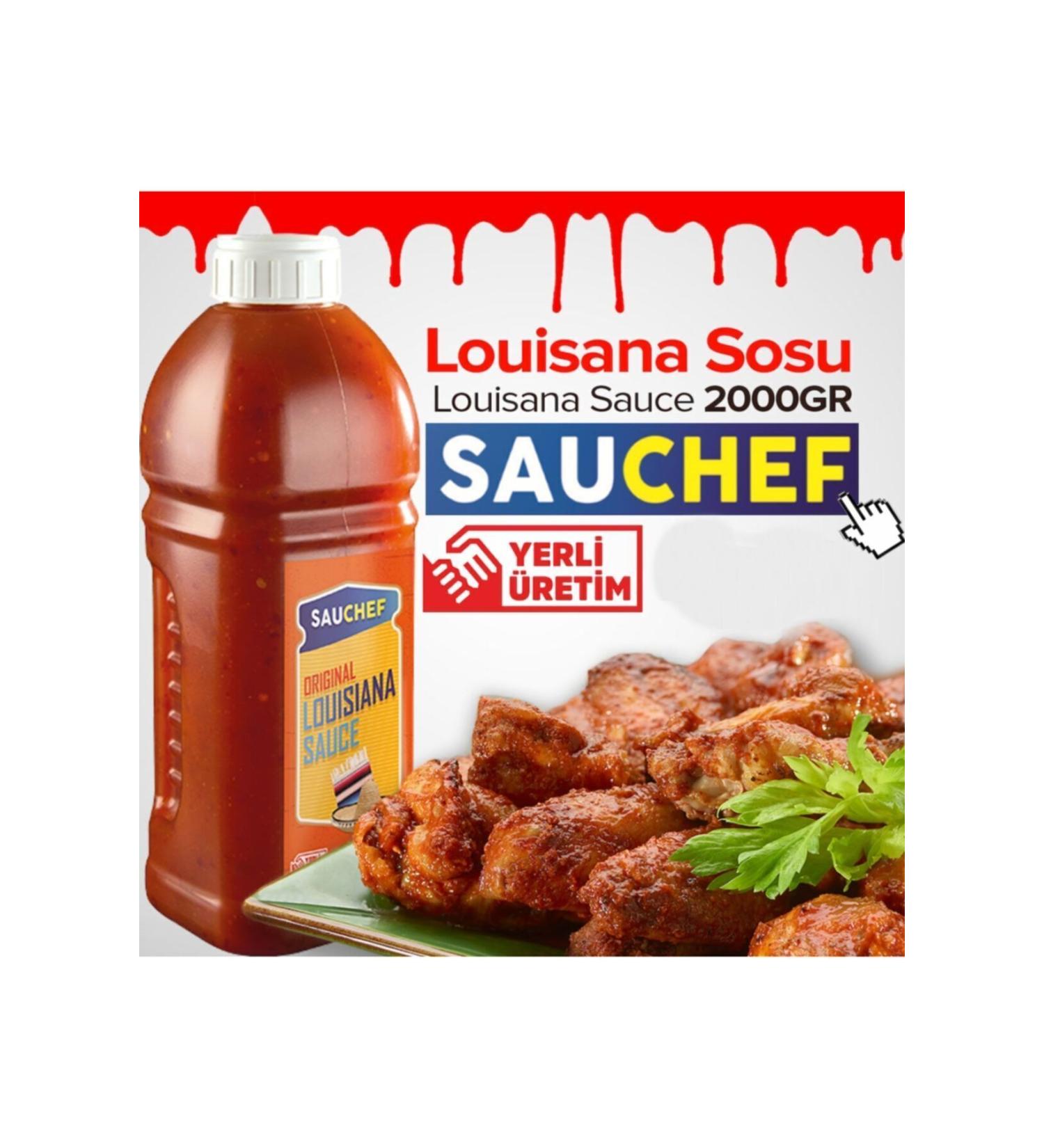 SAUCHEF Louisana Sauce 2 kg