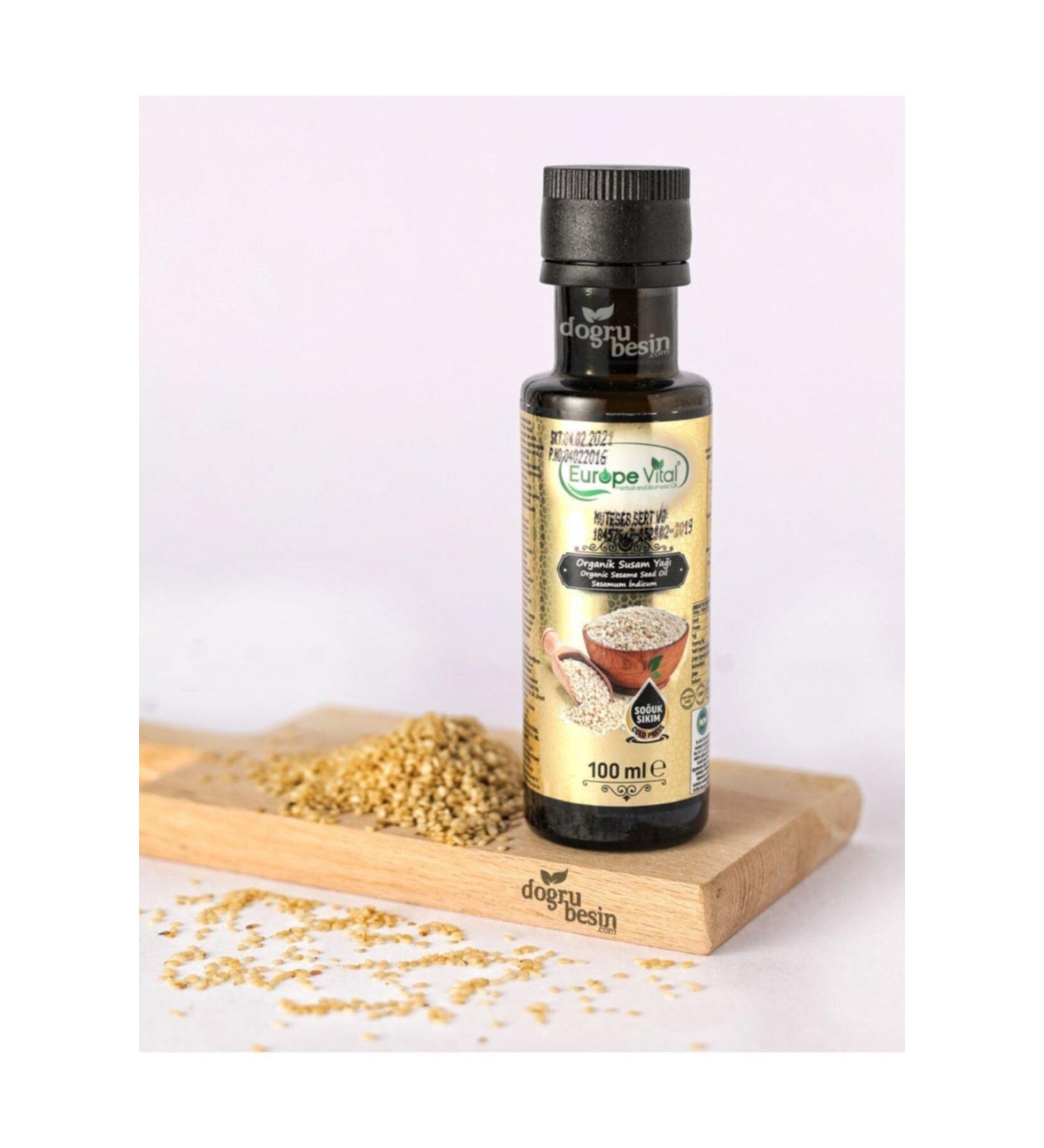Europe Vital Europa Vital Organic Sesame Oil 100 ml