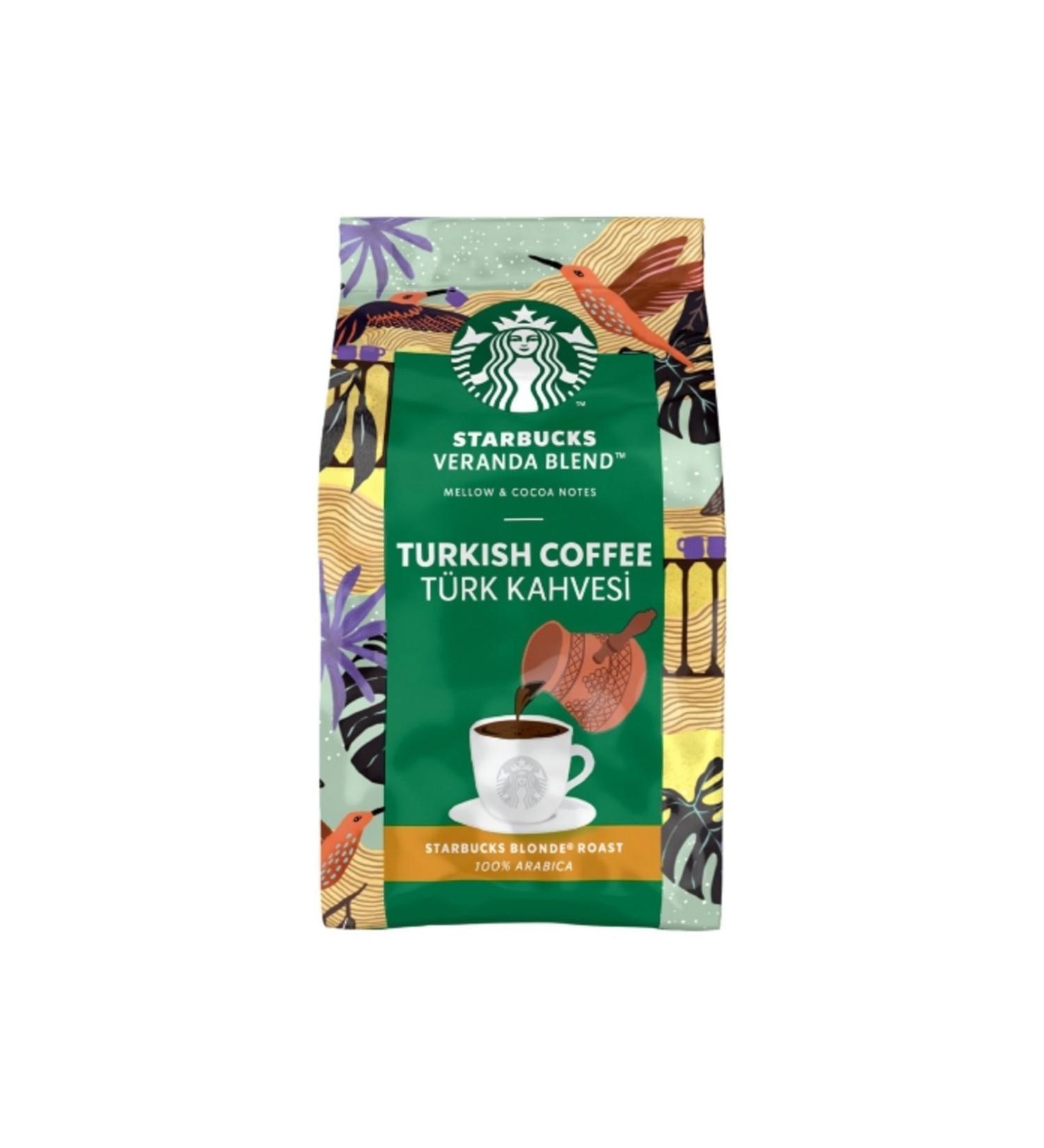 Starbucks Veranda Turkish Coffee 100 Gr. (12 PIECES)