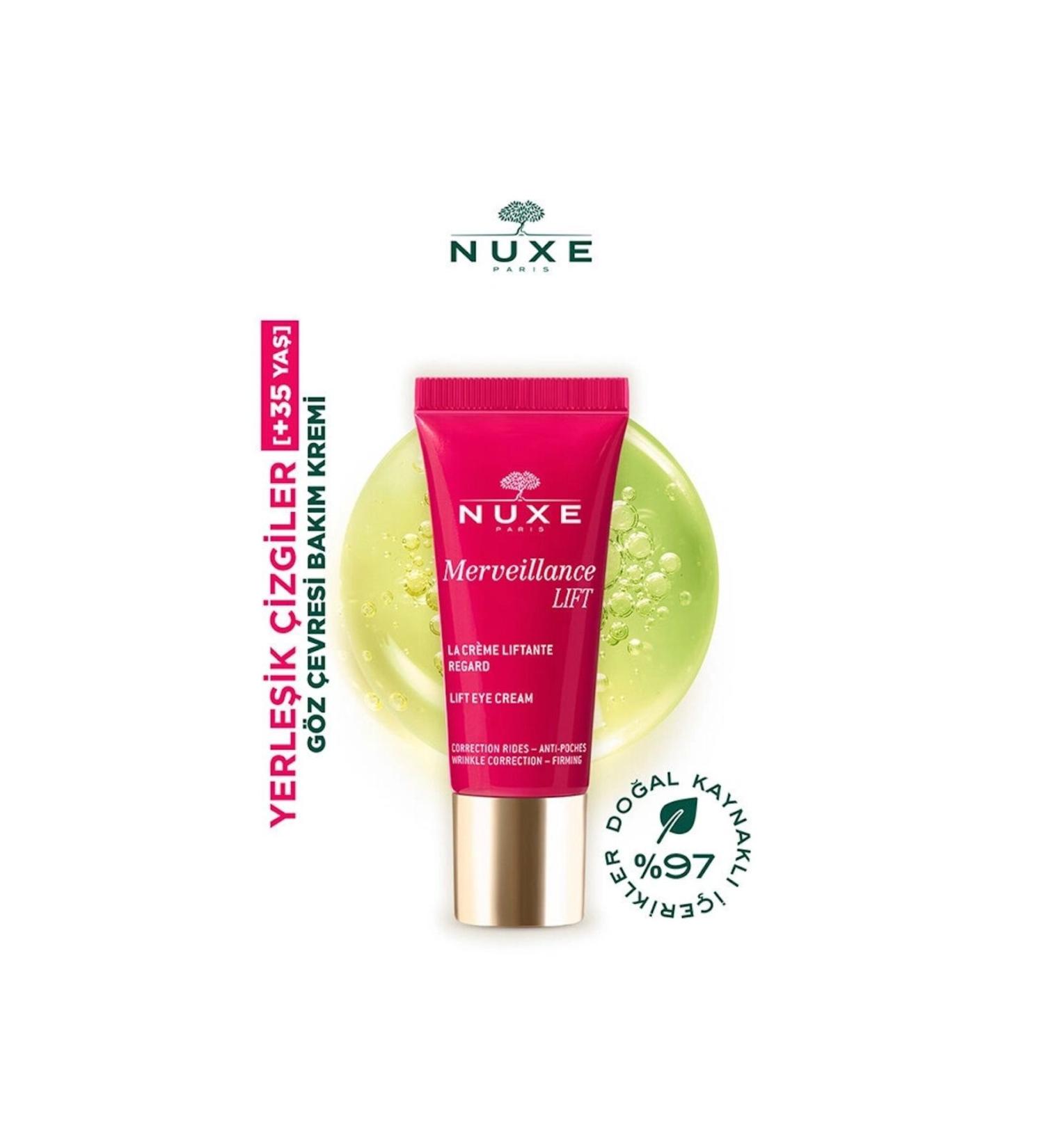 Nuxe Under Eye Puffiness Reducer & Line Smoothing Lifting Effect Super Eye Cream 15ml - Buy Online on GoSupps.com