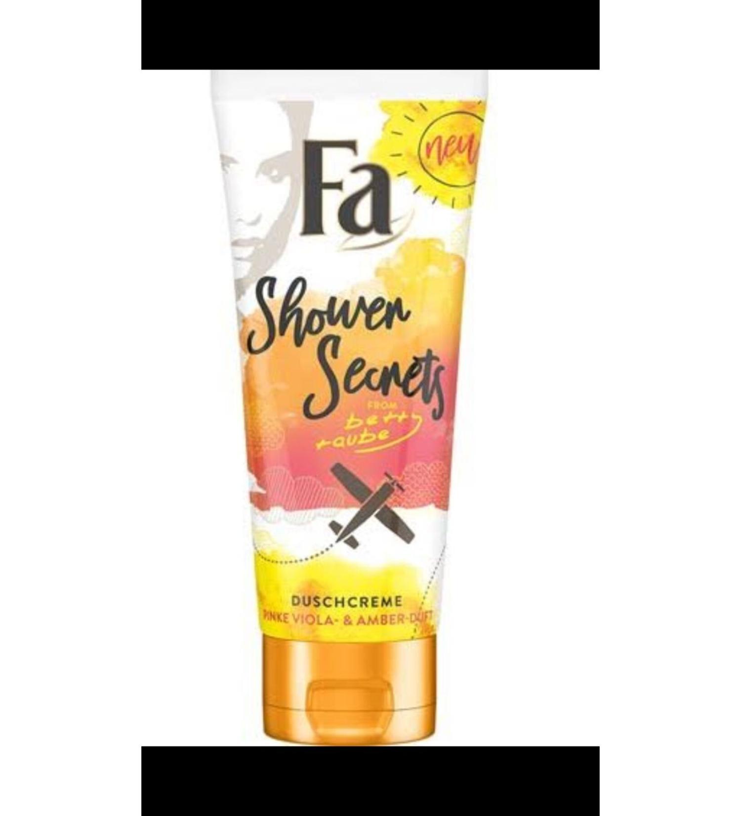 Fa Shower 200ml Shower Secrets Pink Viola&Amber