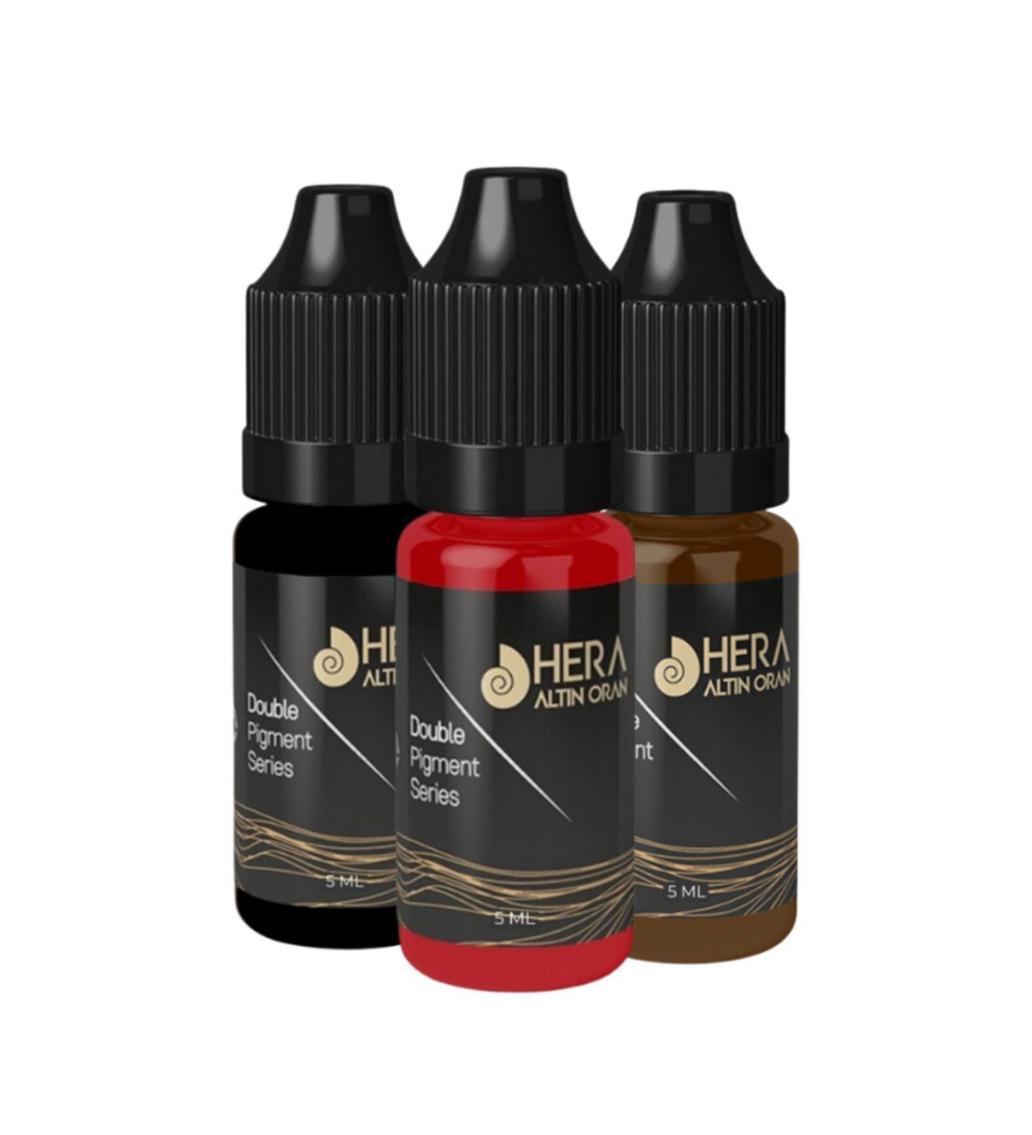 Hera Golden Ratio 3x5ml Permanent Makeup Dye (Eyebrow - Lip - Eyeliner)