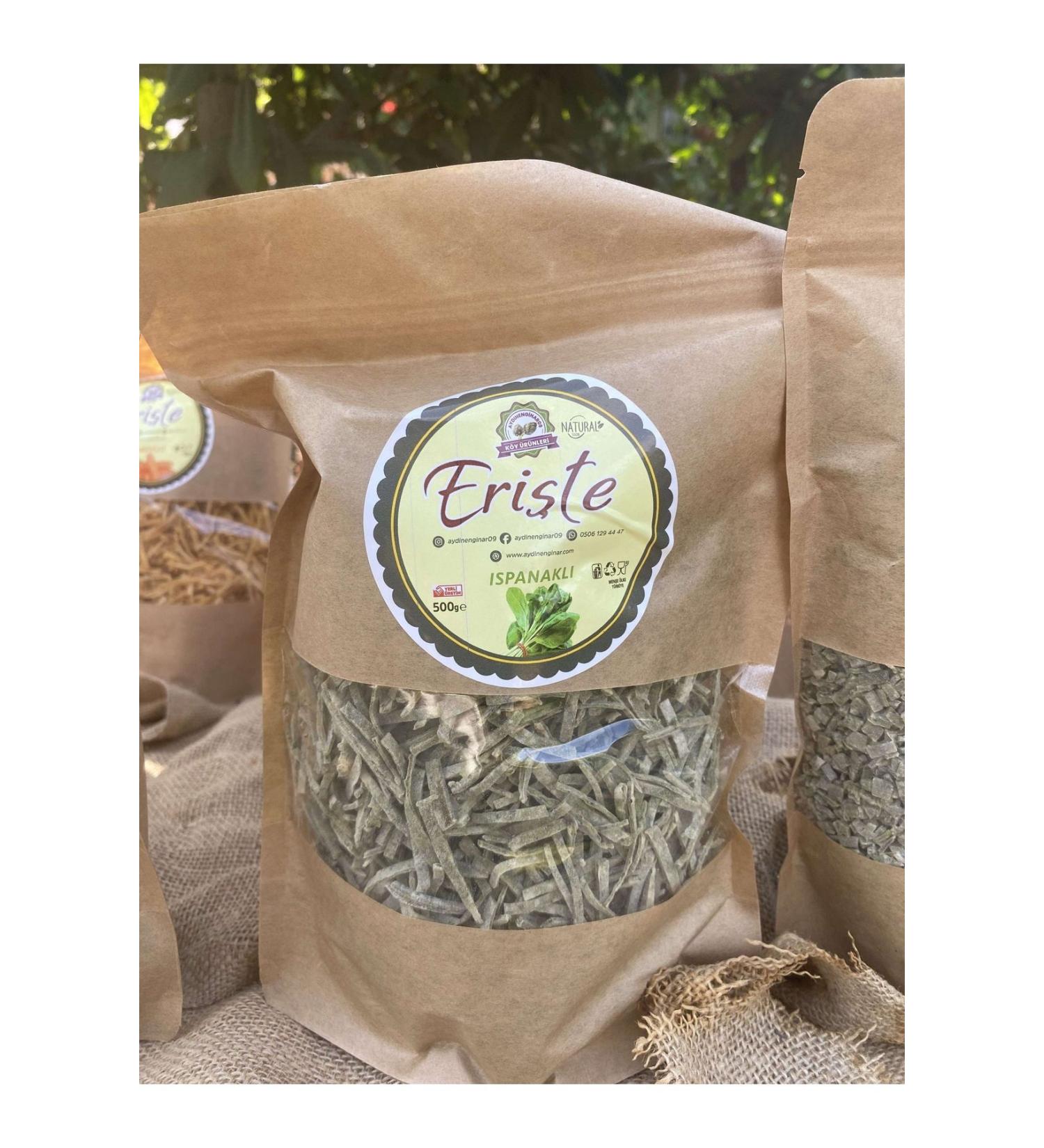 Aydin Artichoke Village Products 1 Kg Spinach Noodles