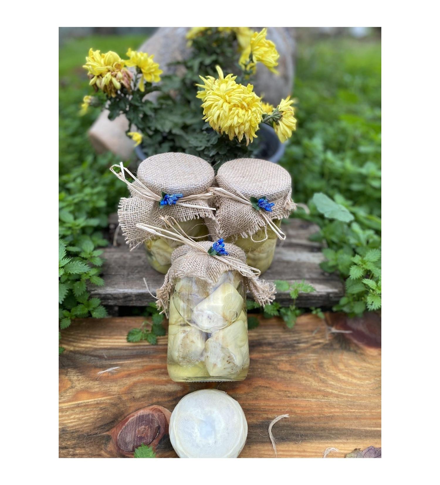 Aydin Artichoke Village Products 720 cc Stemless Whole Heart Artichoke