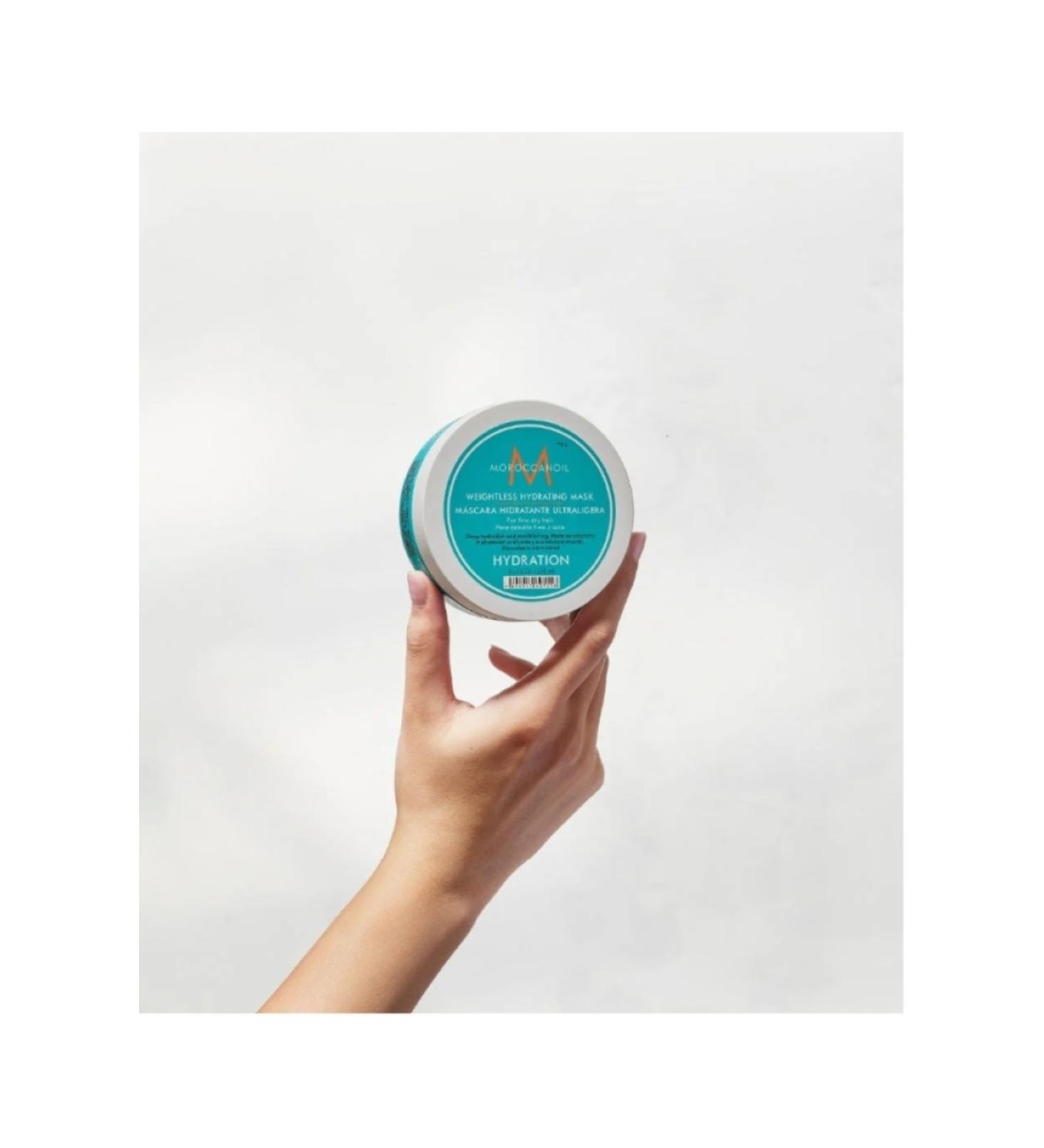 Moroccanoil Damaged Hair Repair Strengthening Mask Weightless HYDRATION 8.5floz 5ECBEAUTYDIFFERENCE