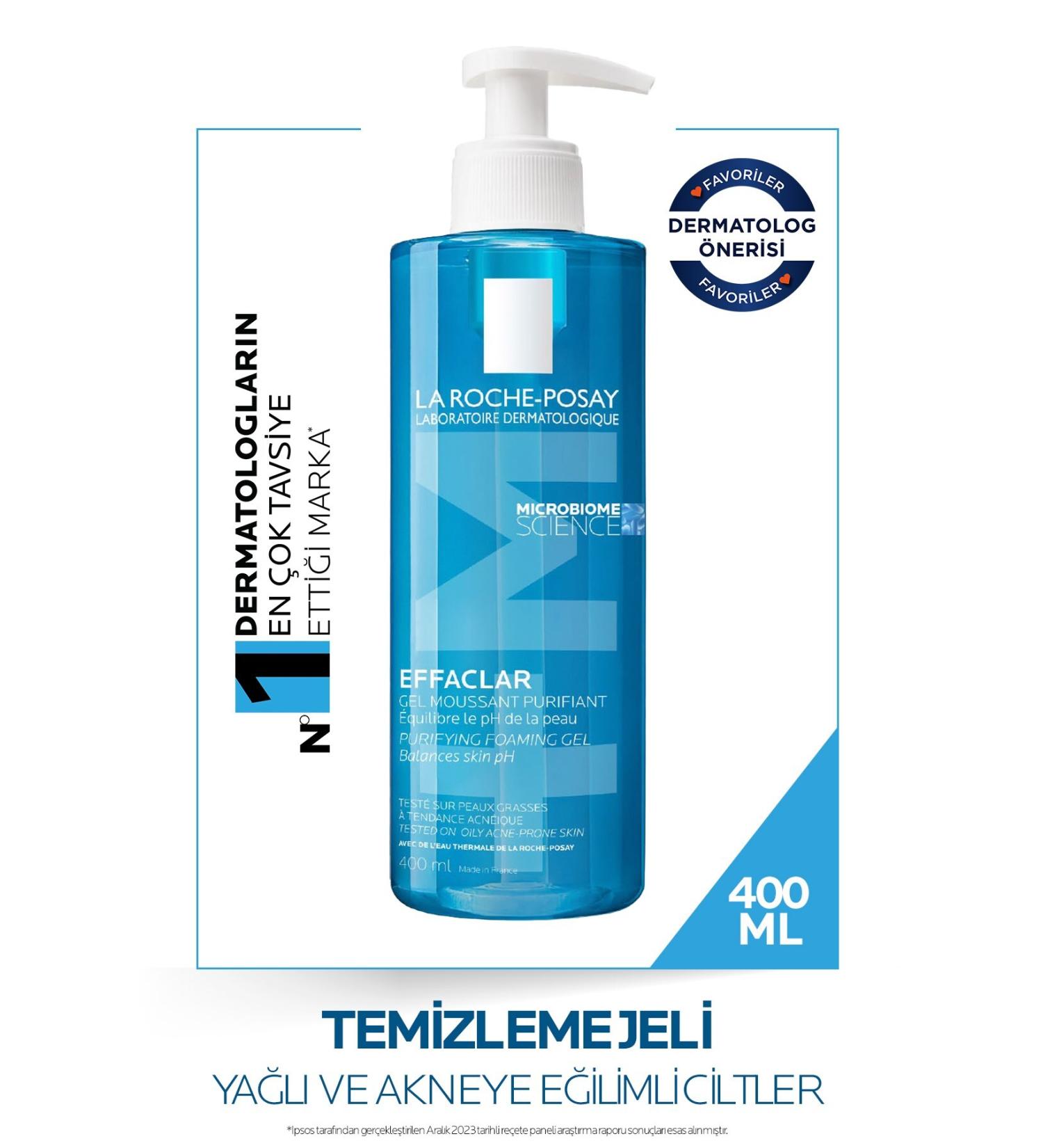 La Roche Posay EFFACLAR GEL 400 ML - Buy Online on GoSupps.com