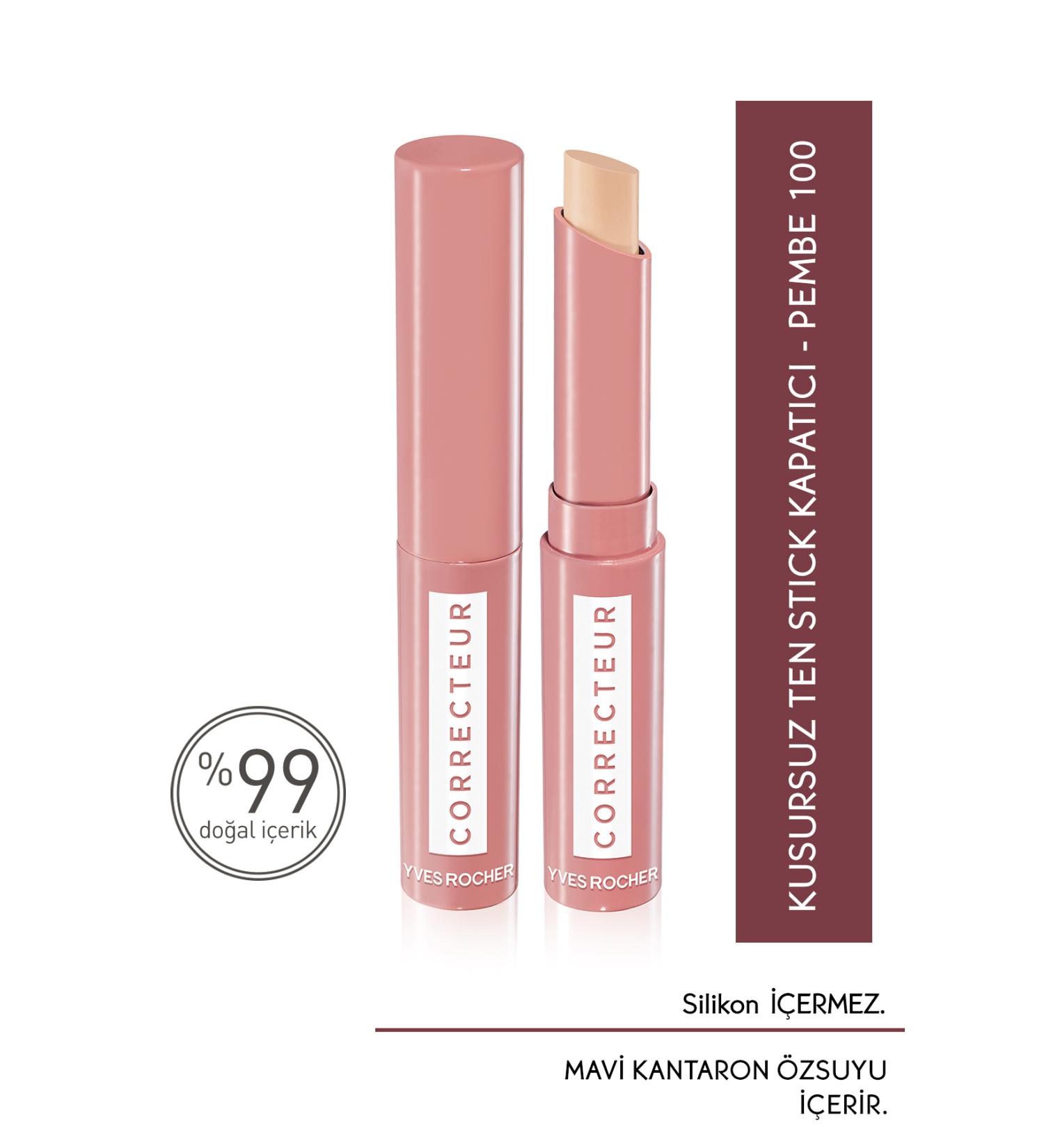 Yves Rocher Flawless Skin Stick Concealer - Medium Pink