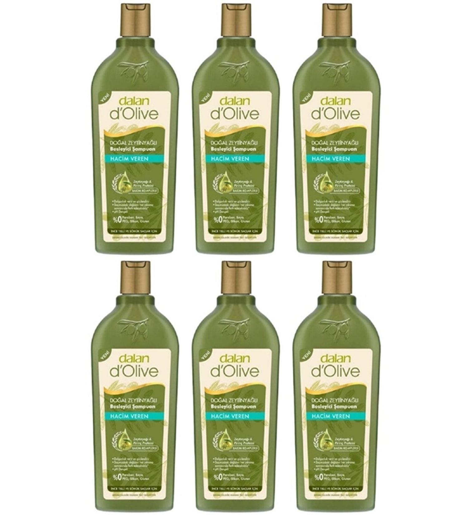 Dalan Shampoo Volumizing 400 Ml 6 Pieces